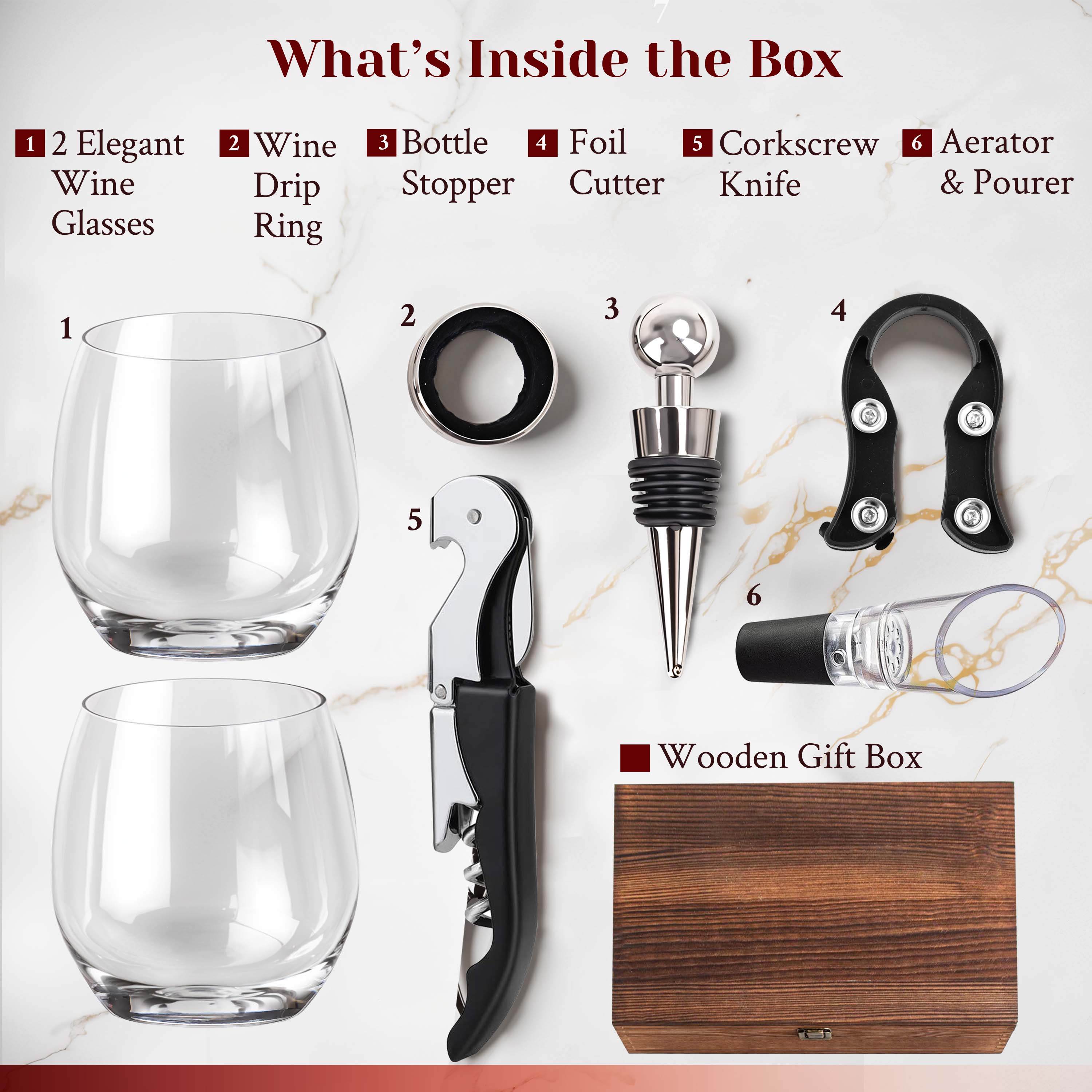 Custom Couples Initials and Date Arrow Set of 2 Stemless Wine Glasses and Accessories with Engraved Wine Box Design Your Own Personalized Gift for Him Her Couples