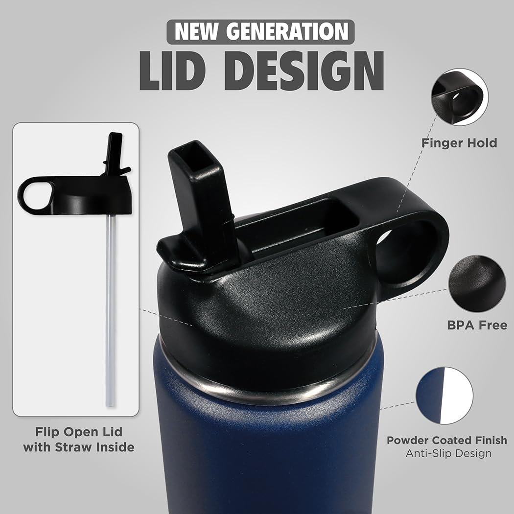 Custom Personalized Happy Retirement Water Bottle 32 oz.