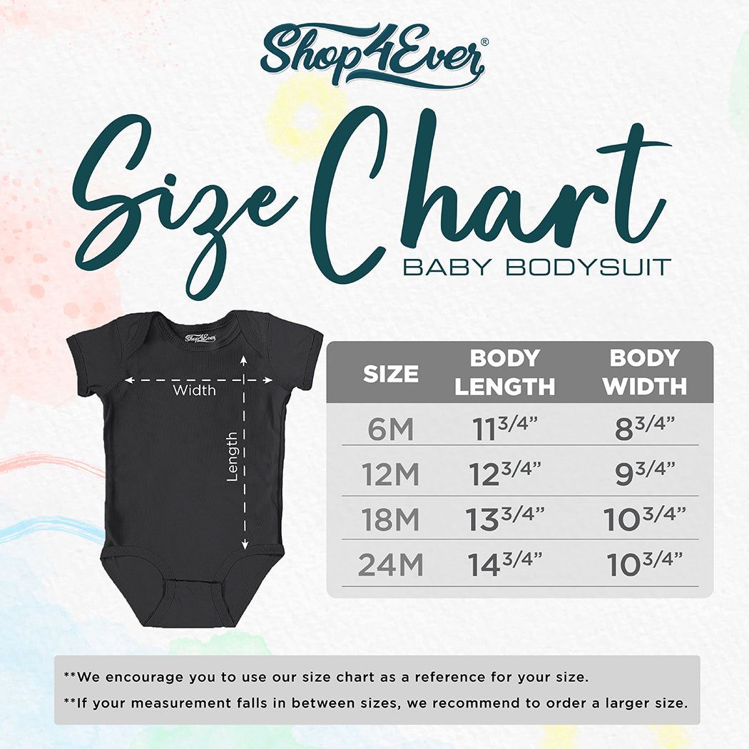 Custom Personalized Design Your Own Baby Bodysuit Cotton Romper Baby Bodysuit