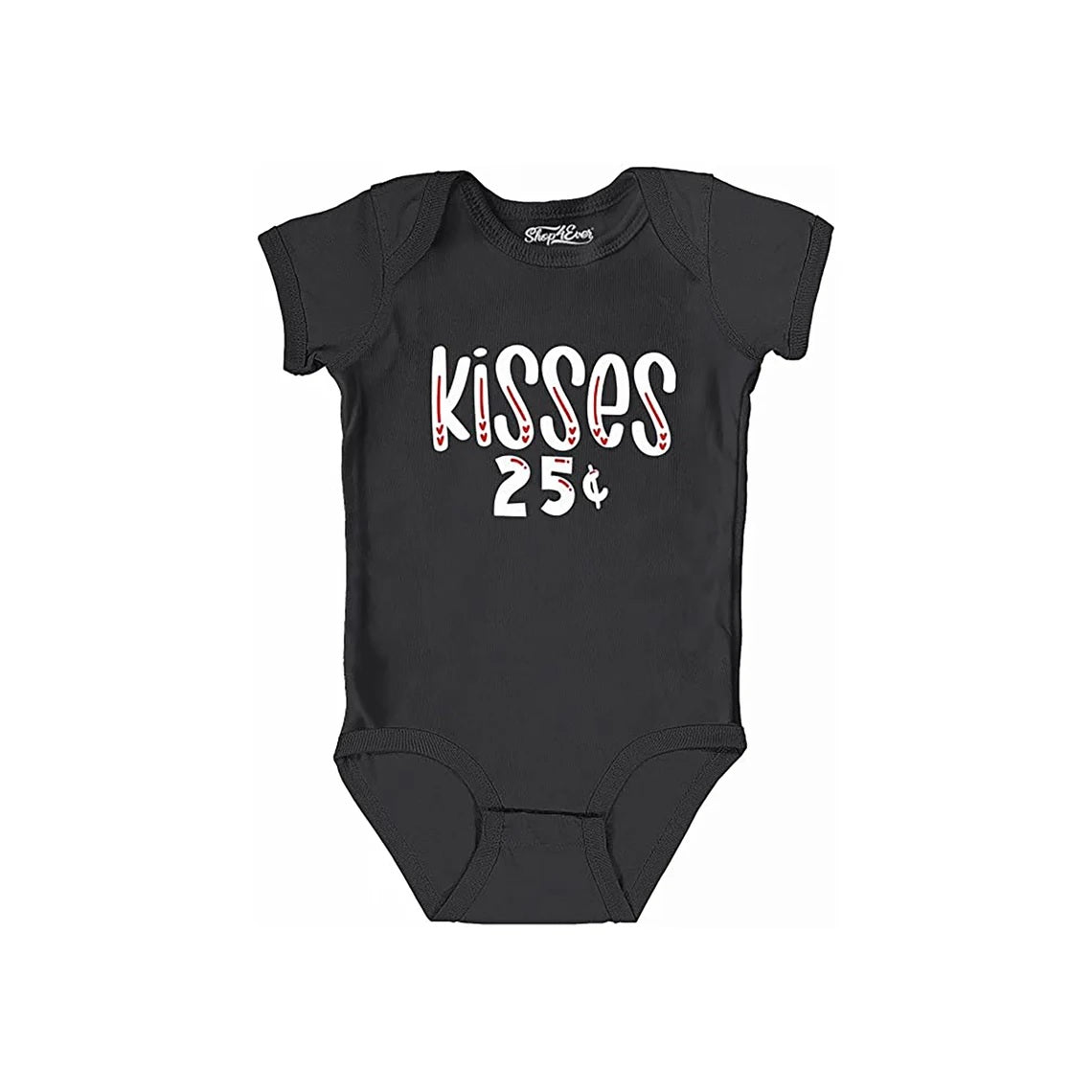 I Heart U ABC's Valentine's Day Love You Baby Bodysuit Cotton Romper