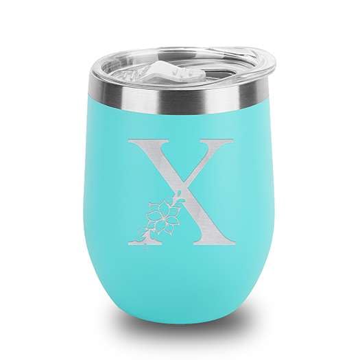 12oz Insulated Cup with Lid (Teal)