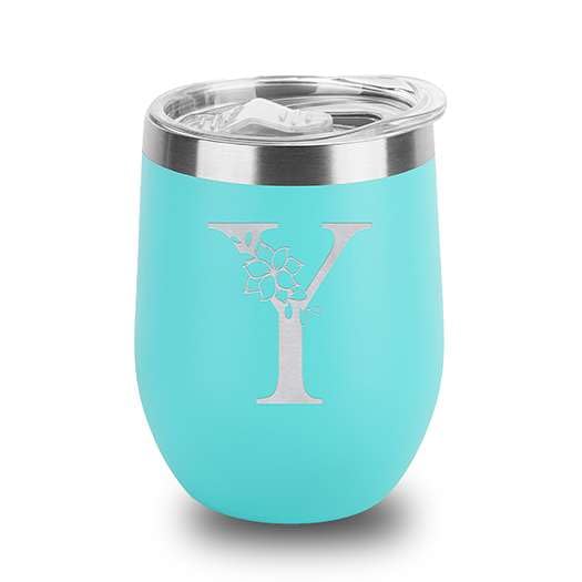12oz Insulated Cup with Lid (Teal)