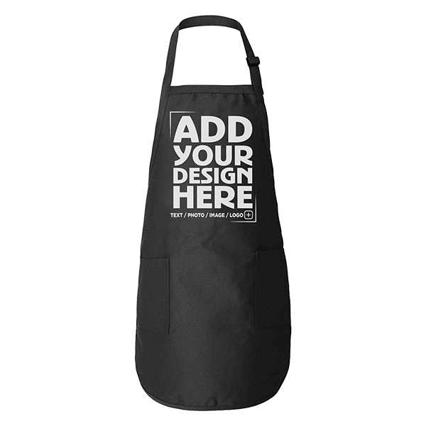 Custom  Personalized Design Your Own Adjustable Strap Cooking Kitchen Apron with Pockets