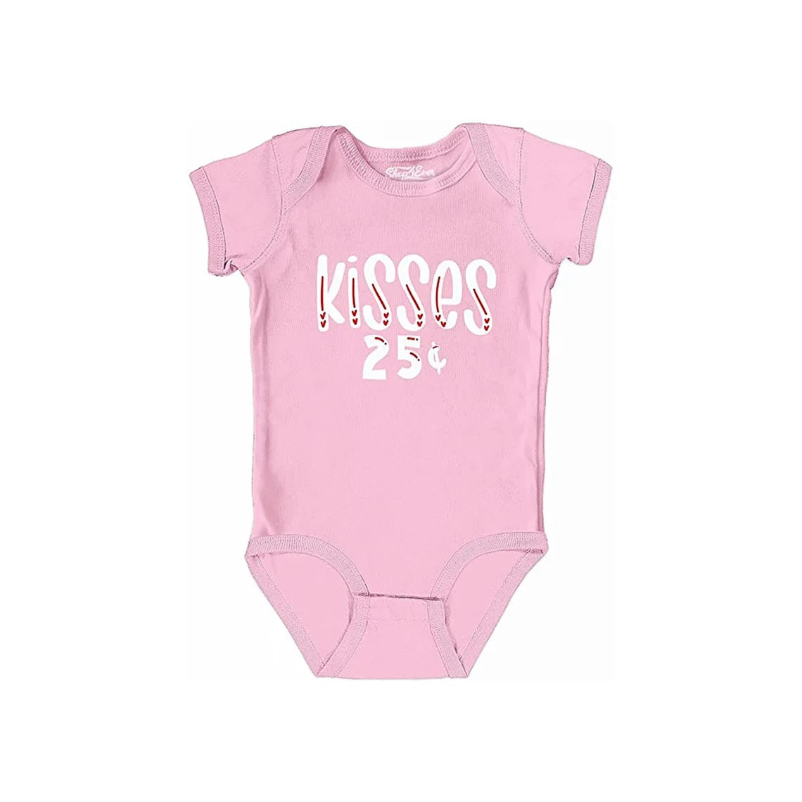 I Heart U ABC's Valentine's Day Love You Baby Bodysuit Cotton Romper