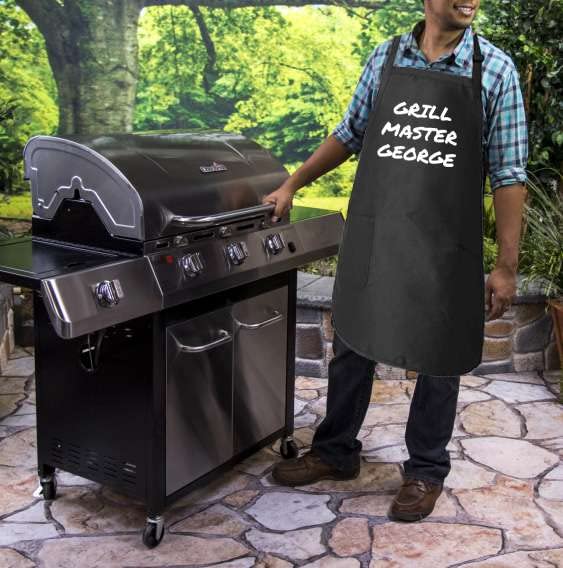 Custom  Personalized Design Your Own Adjustable Strap Cooking Kitchen Apron with Pockets