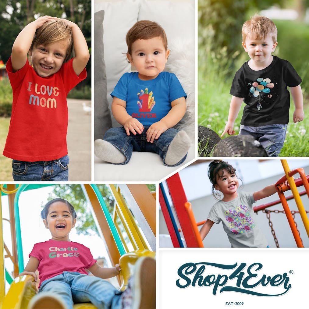 Custom Personalized Design Your Own Toddler Cotton T-Shirt
