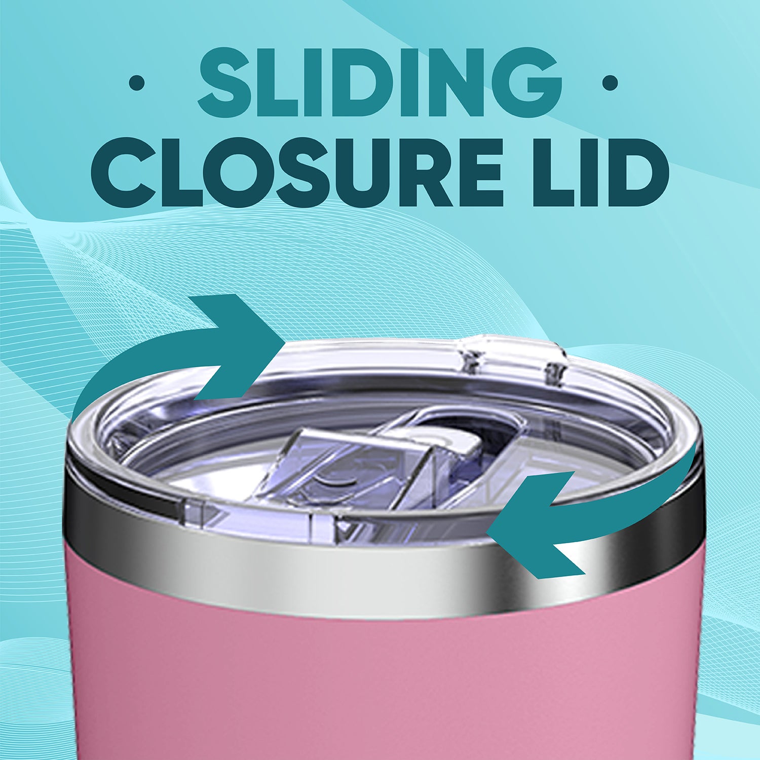 Stainless Steel Travel Mug with Lid