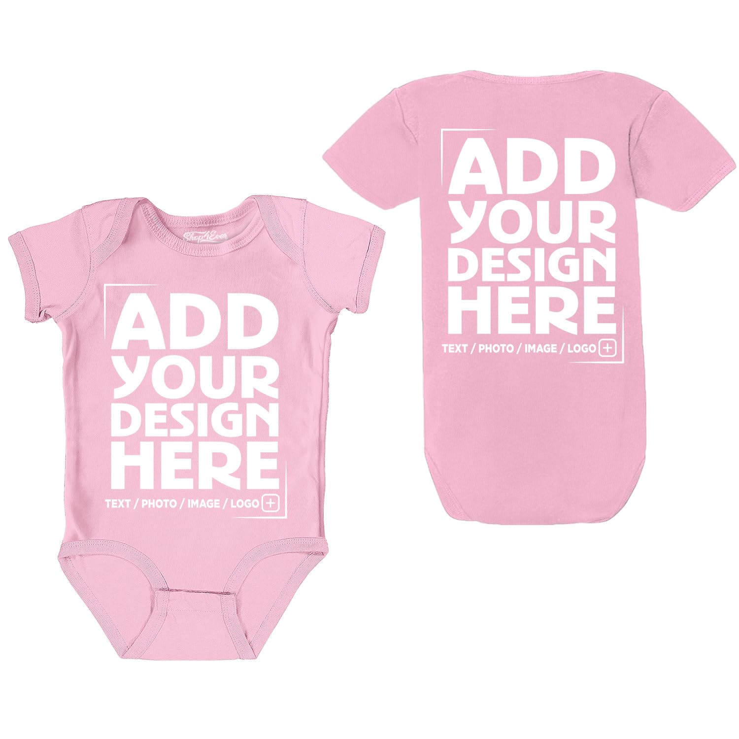 Custom Personalized Design Your Own Baby Bodysuit Cotton Romper Baby Bodysuit
