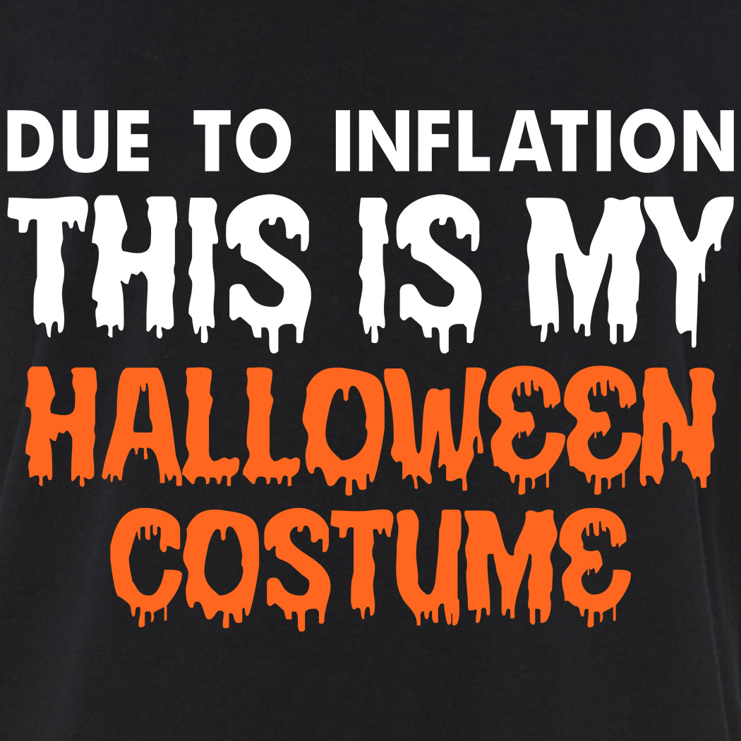Due to Inflation This is My Halloween Costume T-Shirt