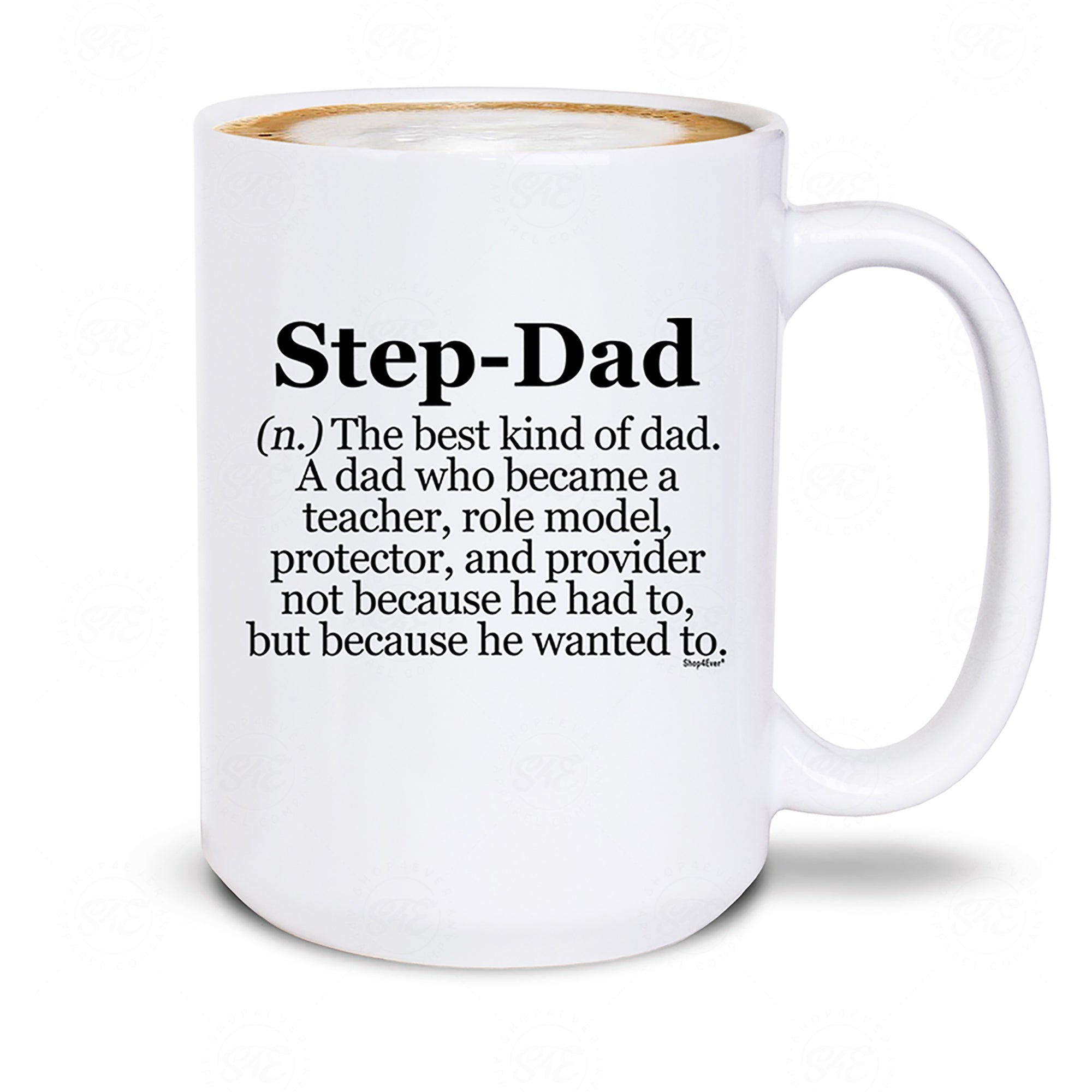 Step-Dad Definition Ceramic Coffee Mug 15 oz