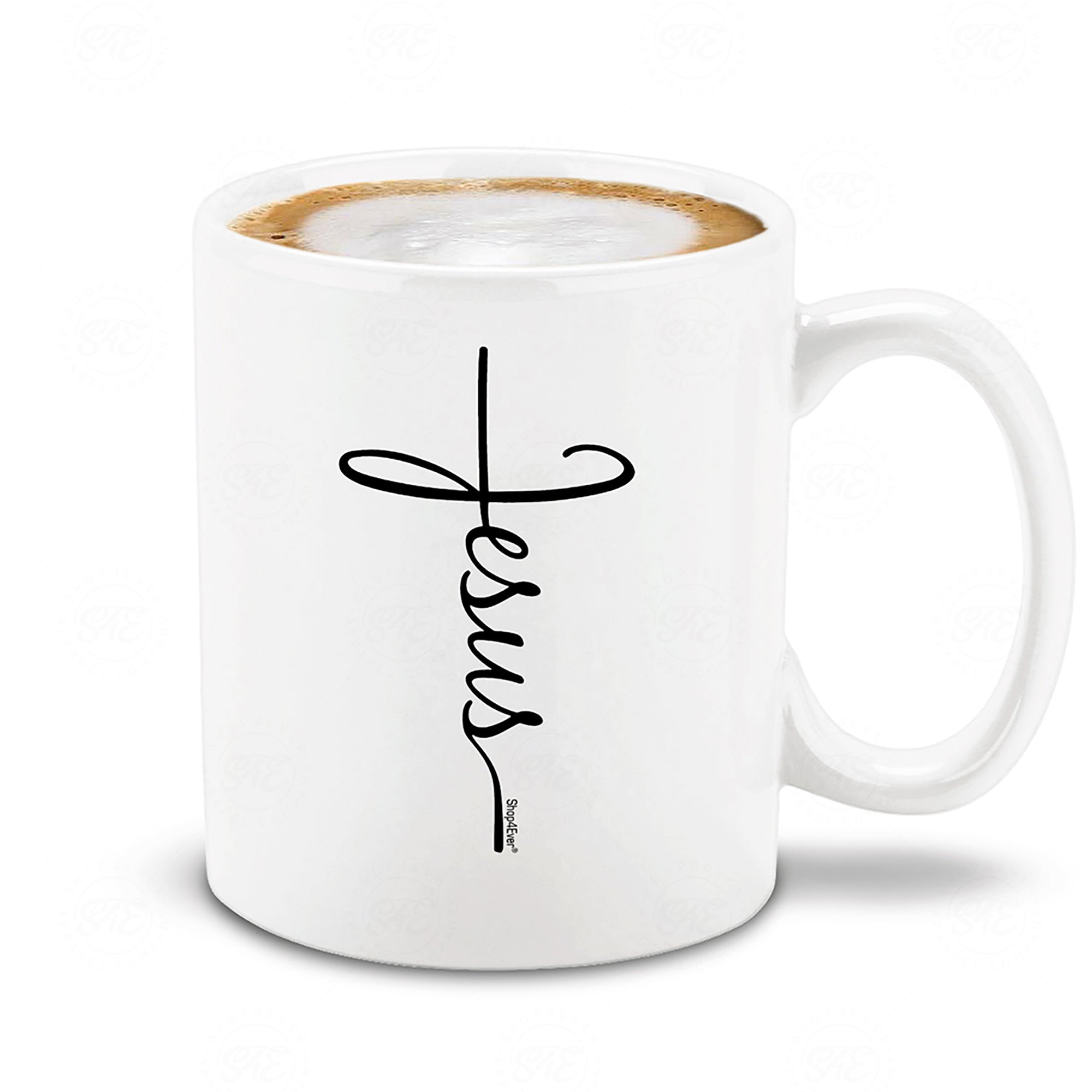 Jesus Cross Ceramic Coffee Mug Tea Cup