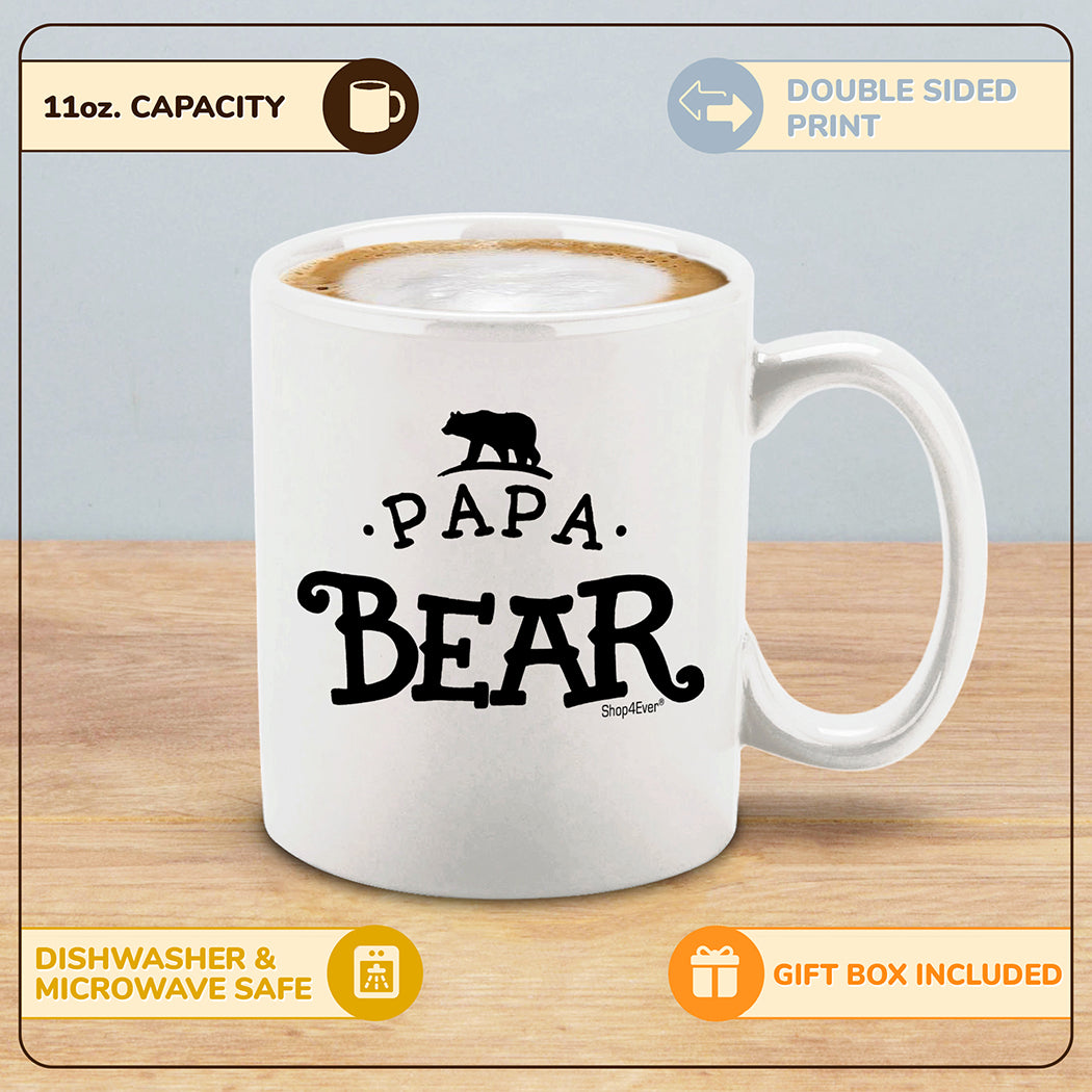 Papa Bear Ceramic Coffee Mug Tea Cup