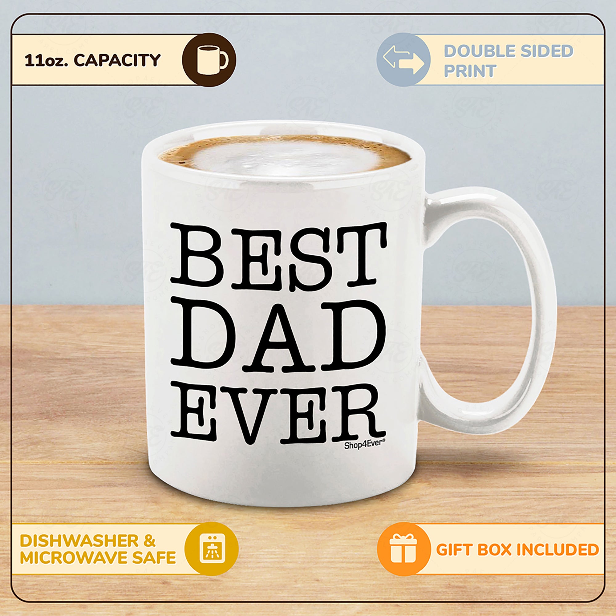 Papa Bear Coffee Mug, Great Gift for a New Father, Tea Cup