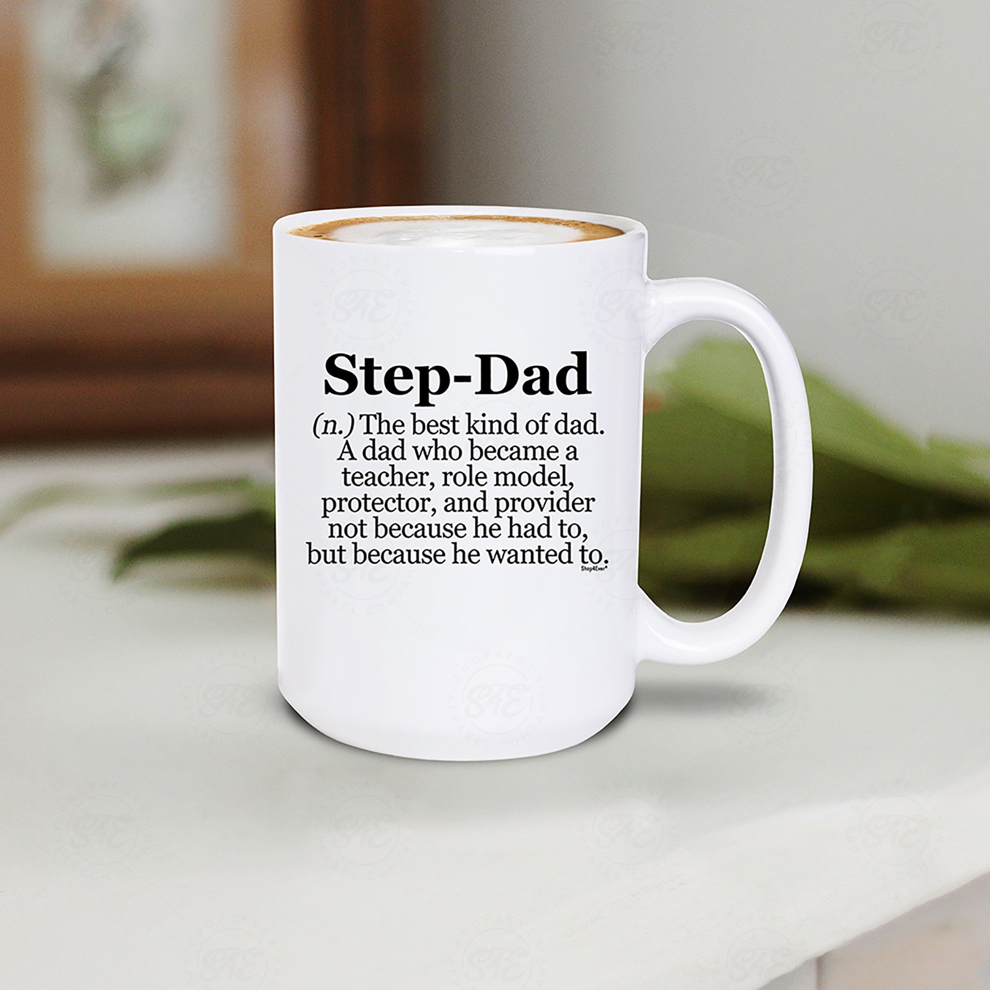 Step-Dad Definition Ceramic Coffee Mug 15 oz