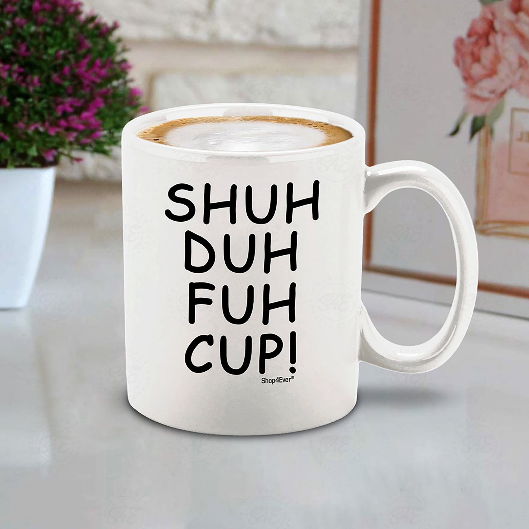 Shuh Duh Fuh Cup Ceramic Coffee Mug