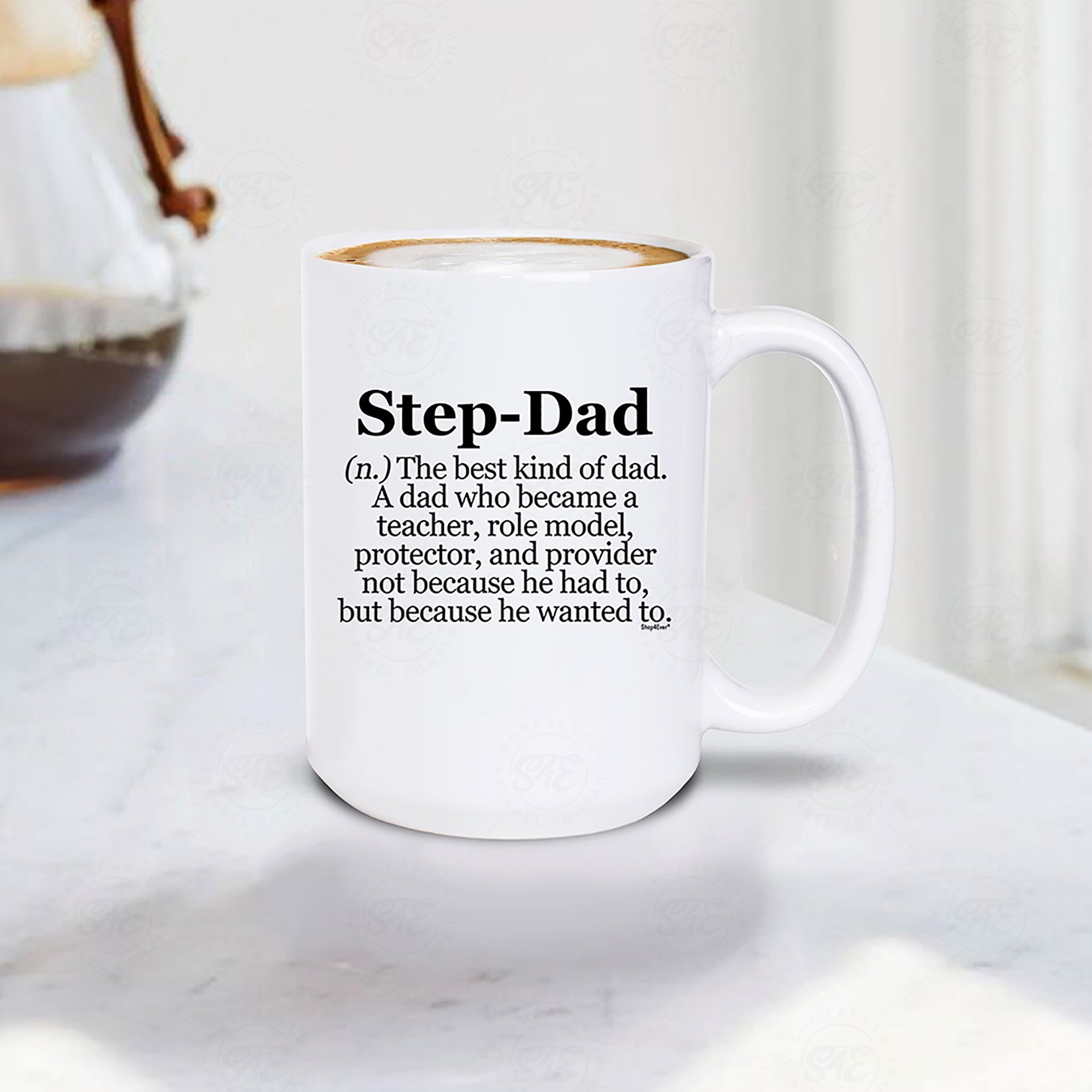 Step-Dad Definition Ceramic Coffee Mug 15 oz