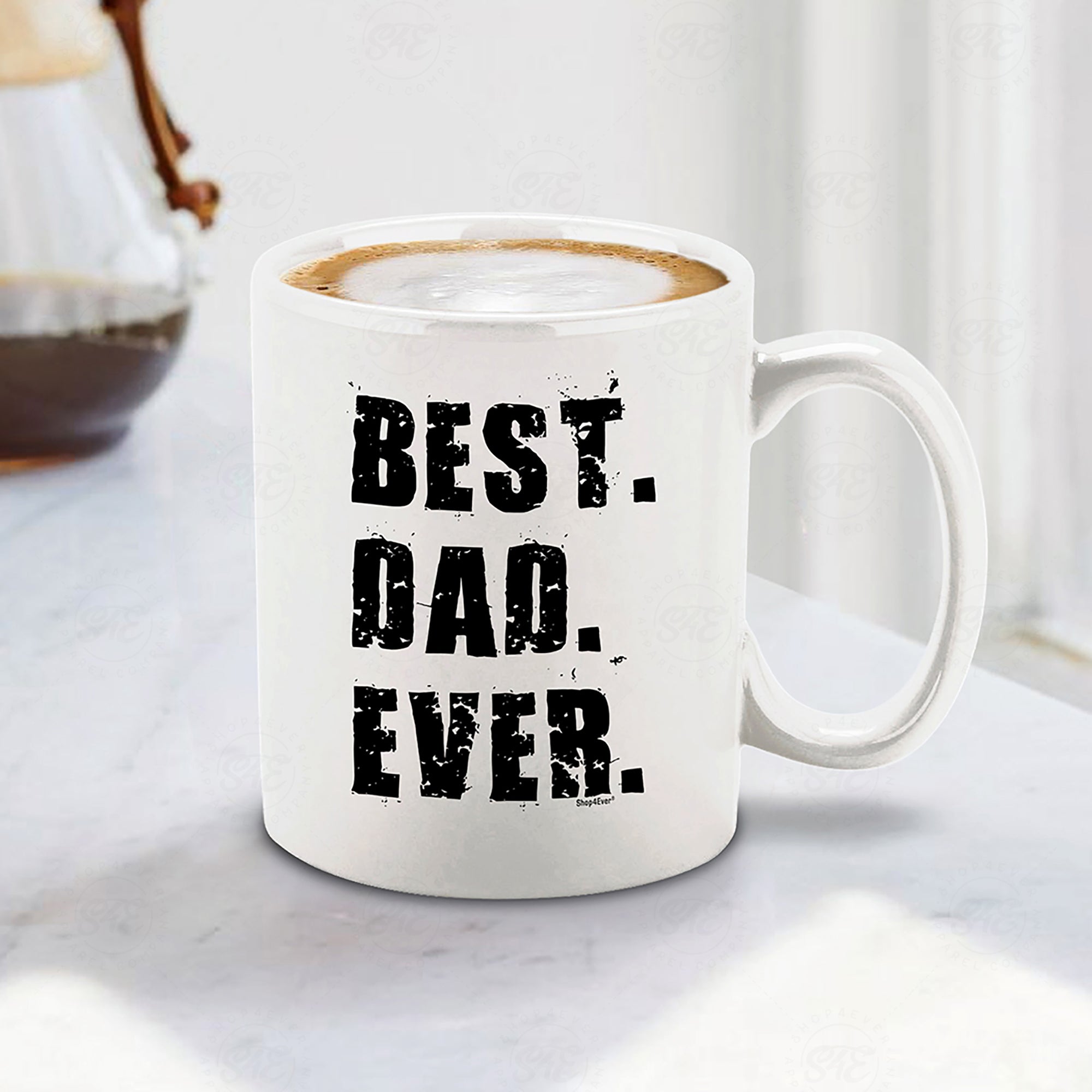 Dad Coffee Mug Best. Dad. Ever. Ceramic Coffee Mug Tea Cup