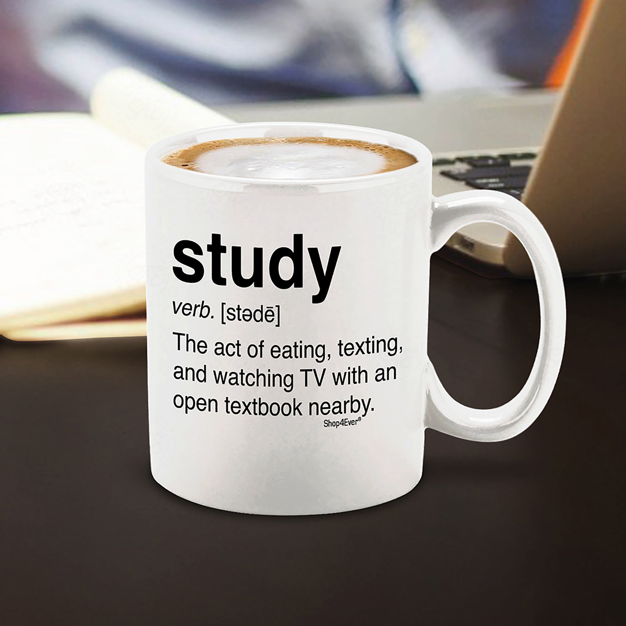Study Definition Ceramic Coffee Mug Tea Cup For College Student Graduate