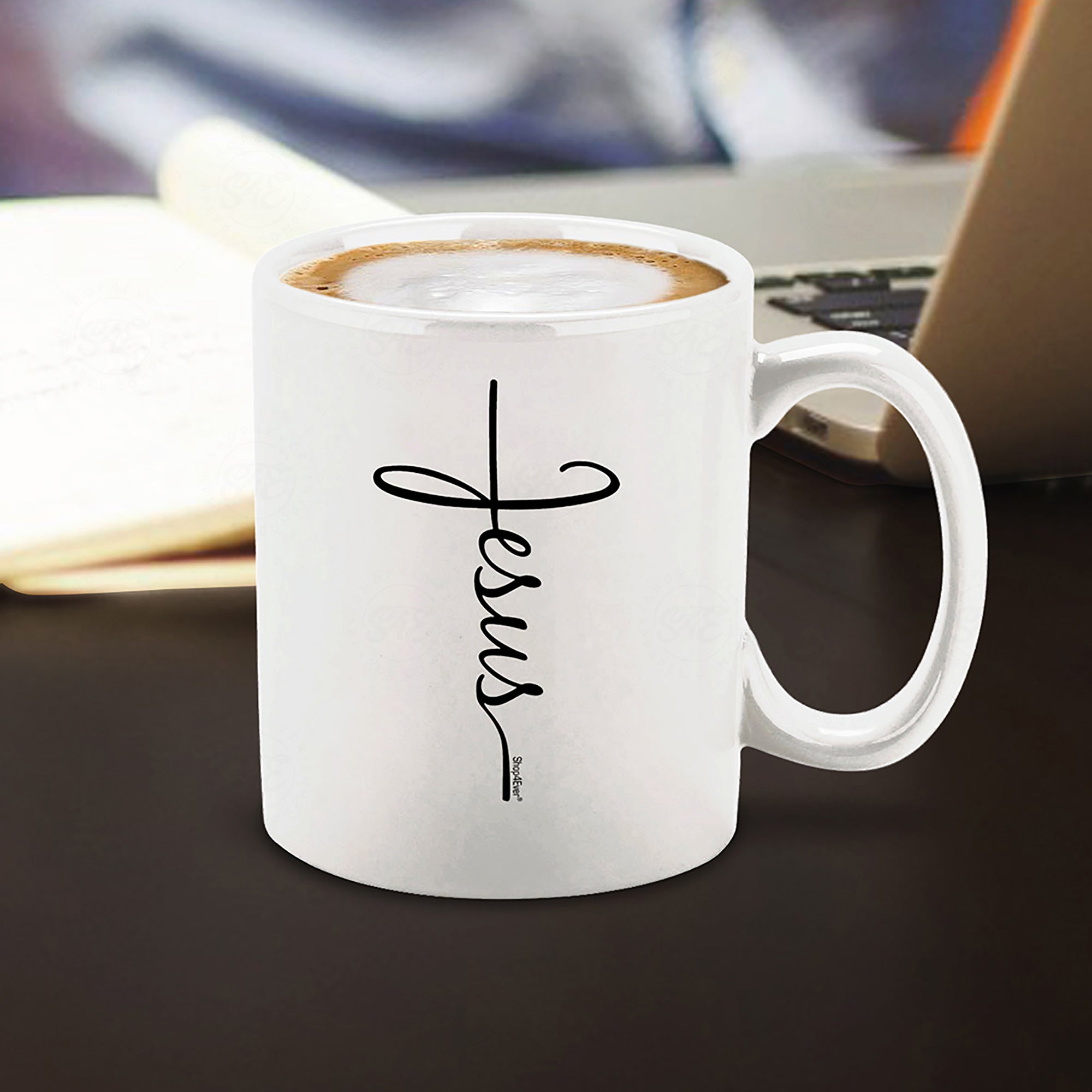 Jesus Cross Ceramic Coffee Mug Tea Cup