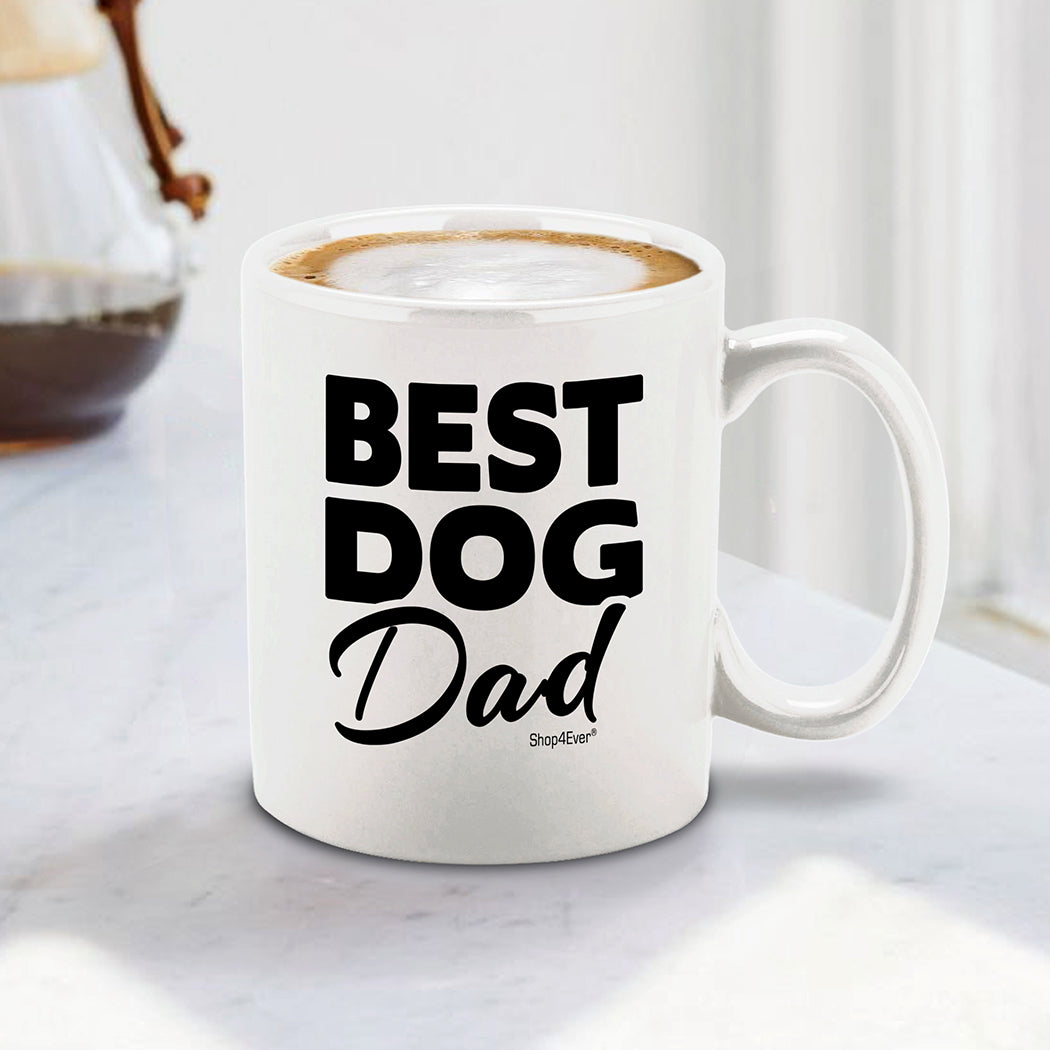Best Dog Dad Ceramic Coffee Mug Tea Cup