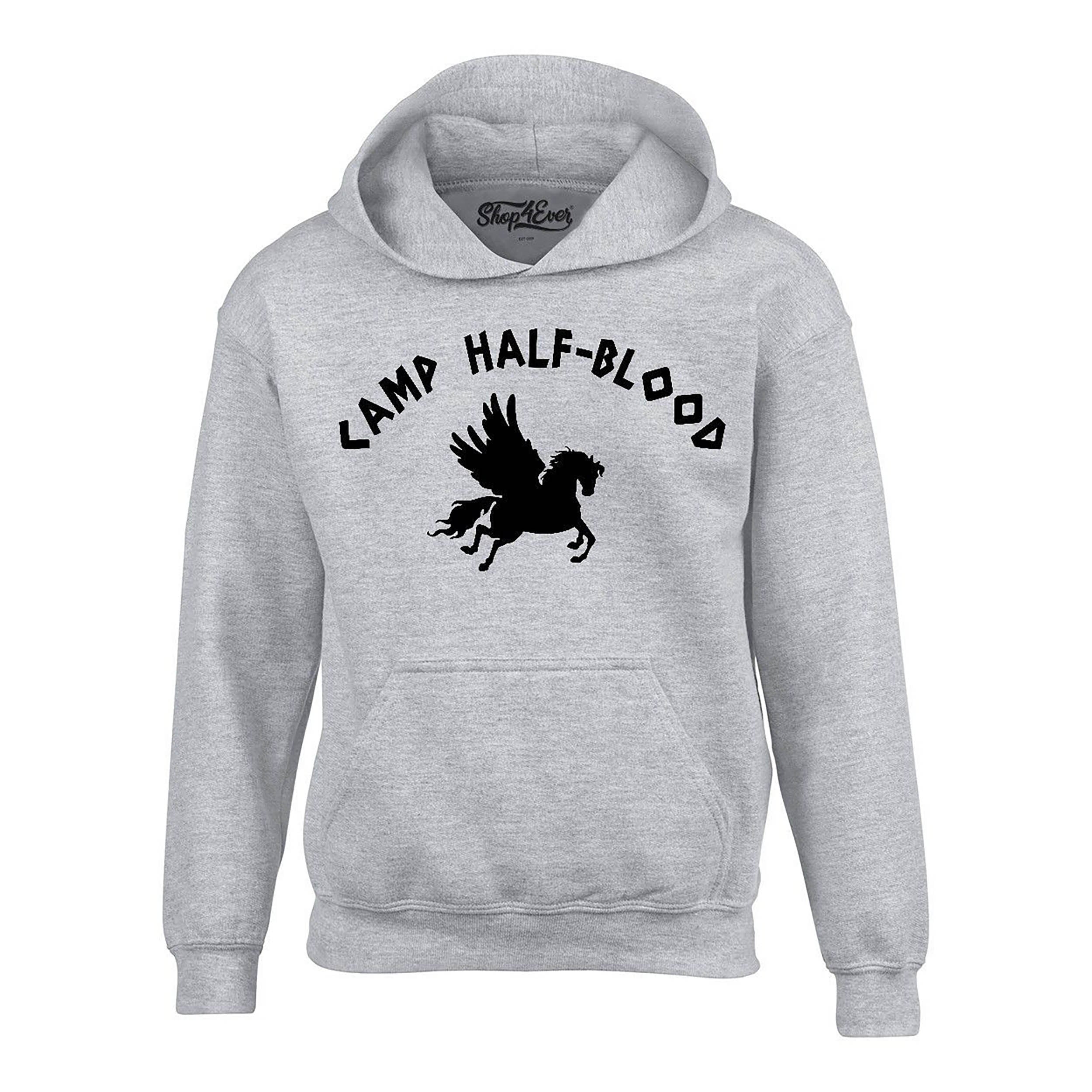 Camp Half Blood Black Hoodie Demigod Hooded Sweatshirt