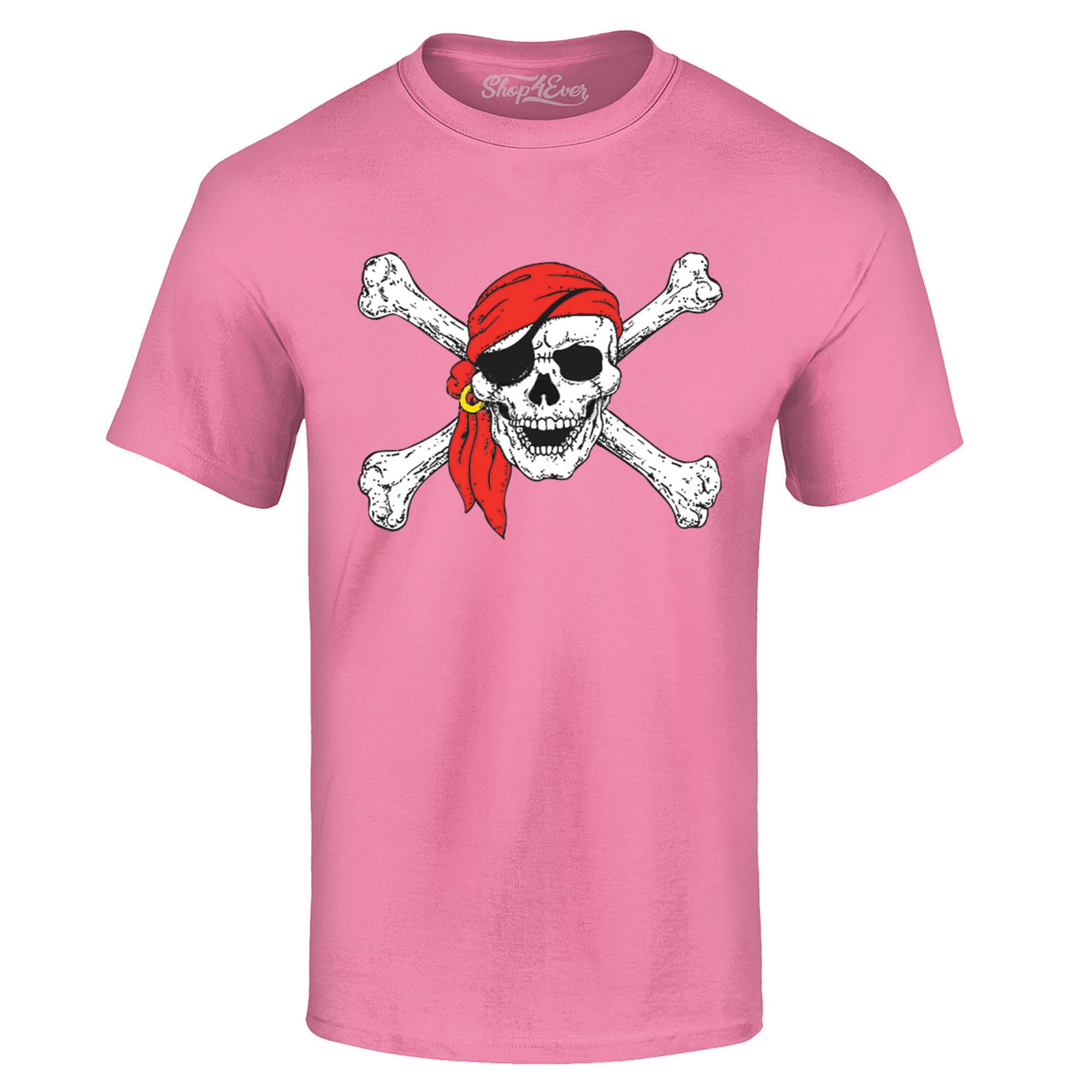 Pirate Skull & Crossbones T-Shirt Pirate Flag Shirts