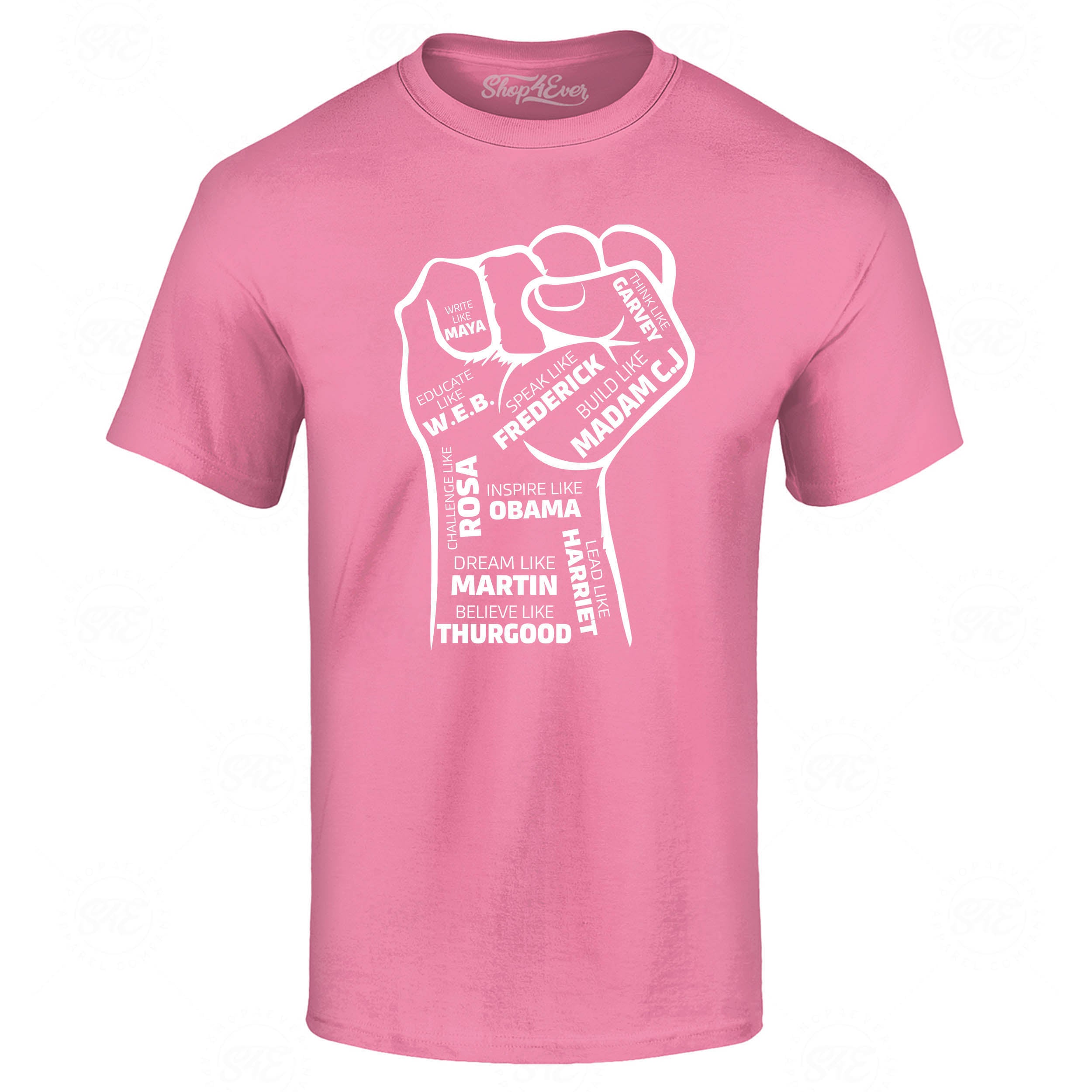 Inspiring Black Leaders Fist T-Shirt