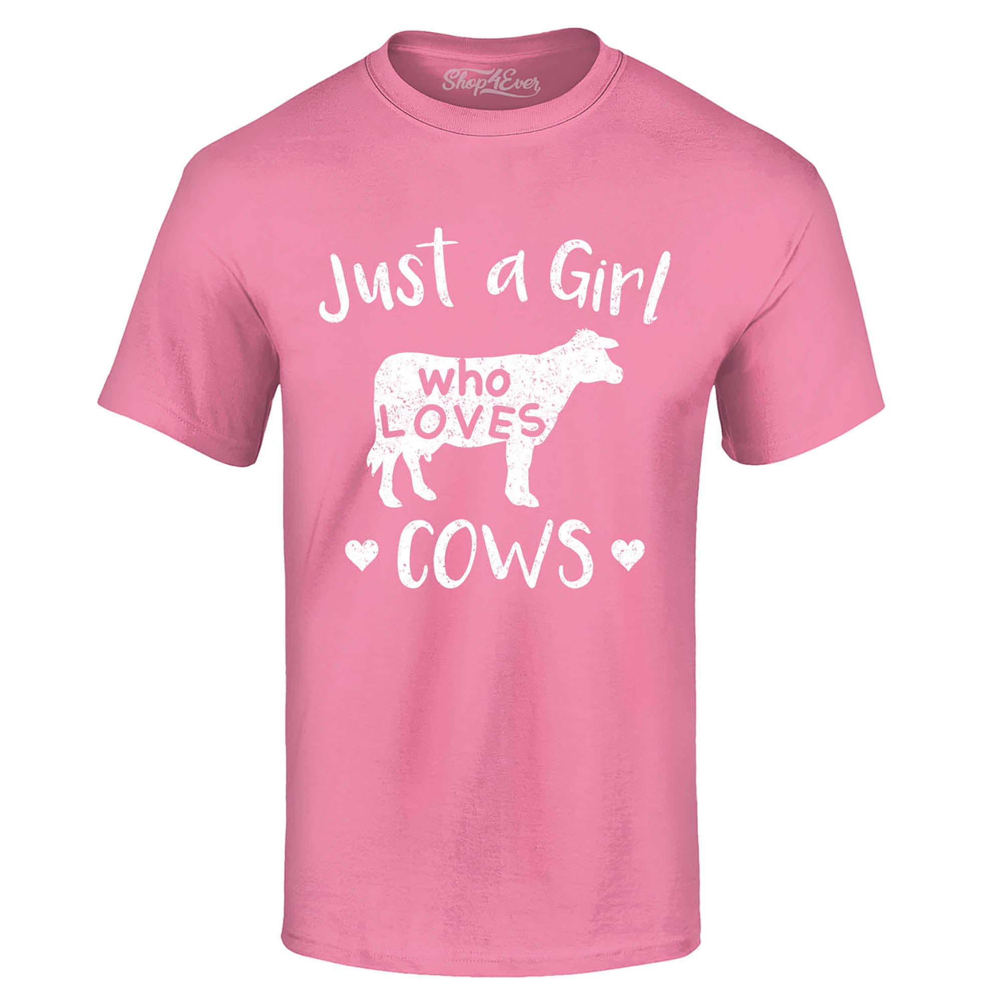 Just A Girl Who Loves Cows T-Shirt