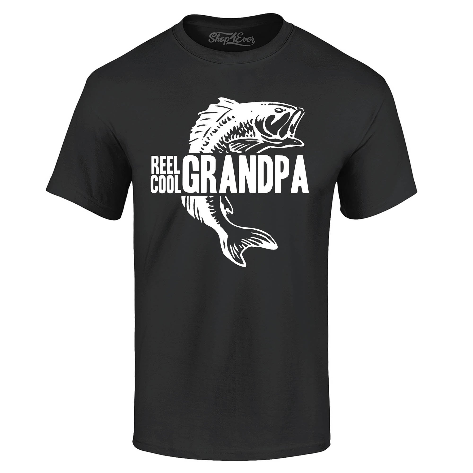 Reel Cool Grandpa Fishing Lake T-Shirt