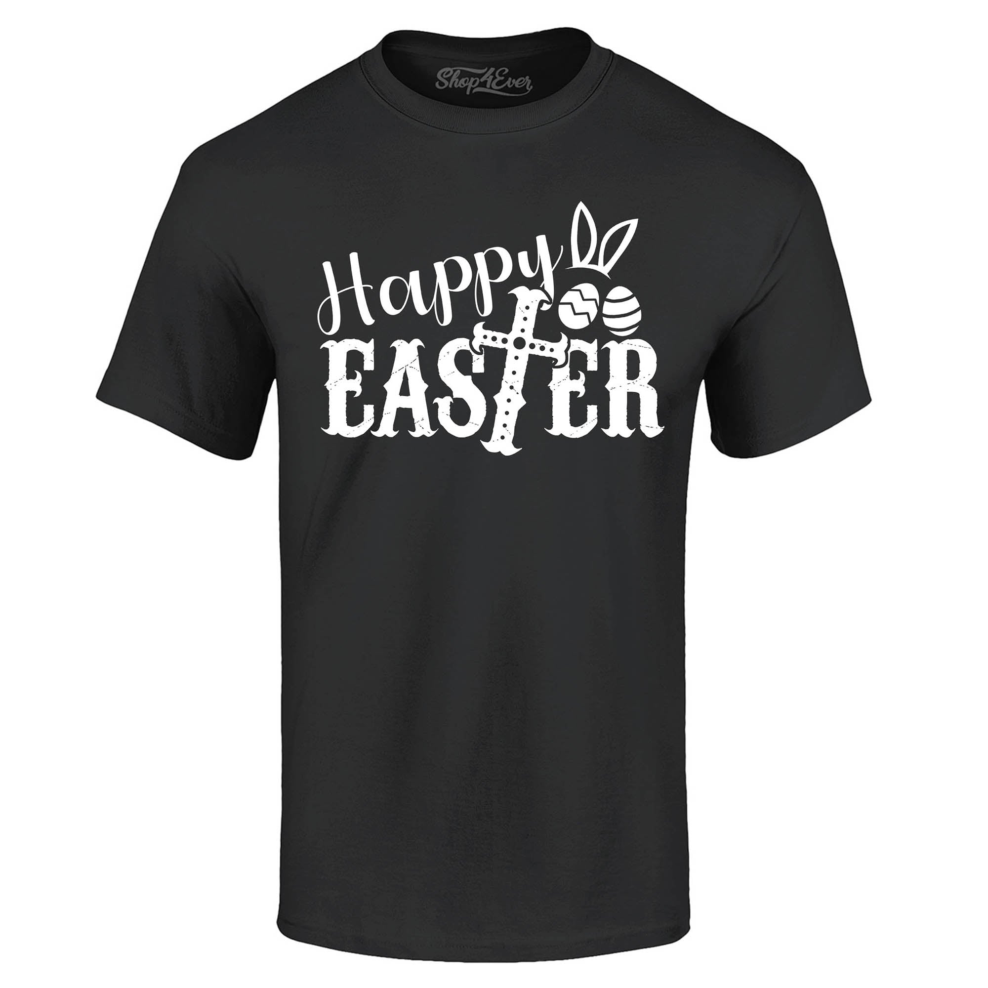 Happy Easter with Cross T-Shirt