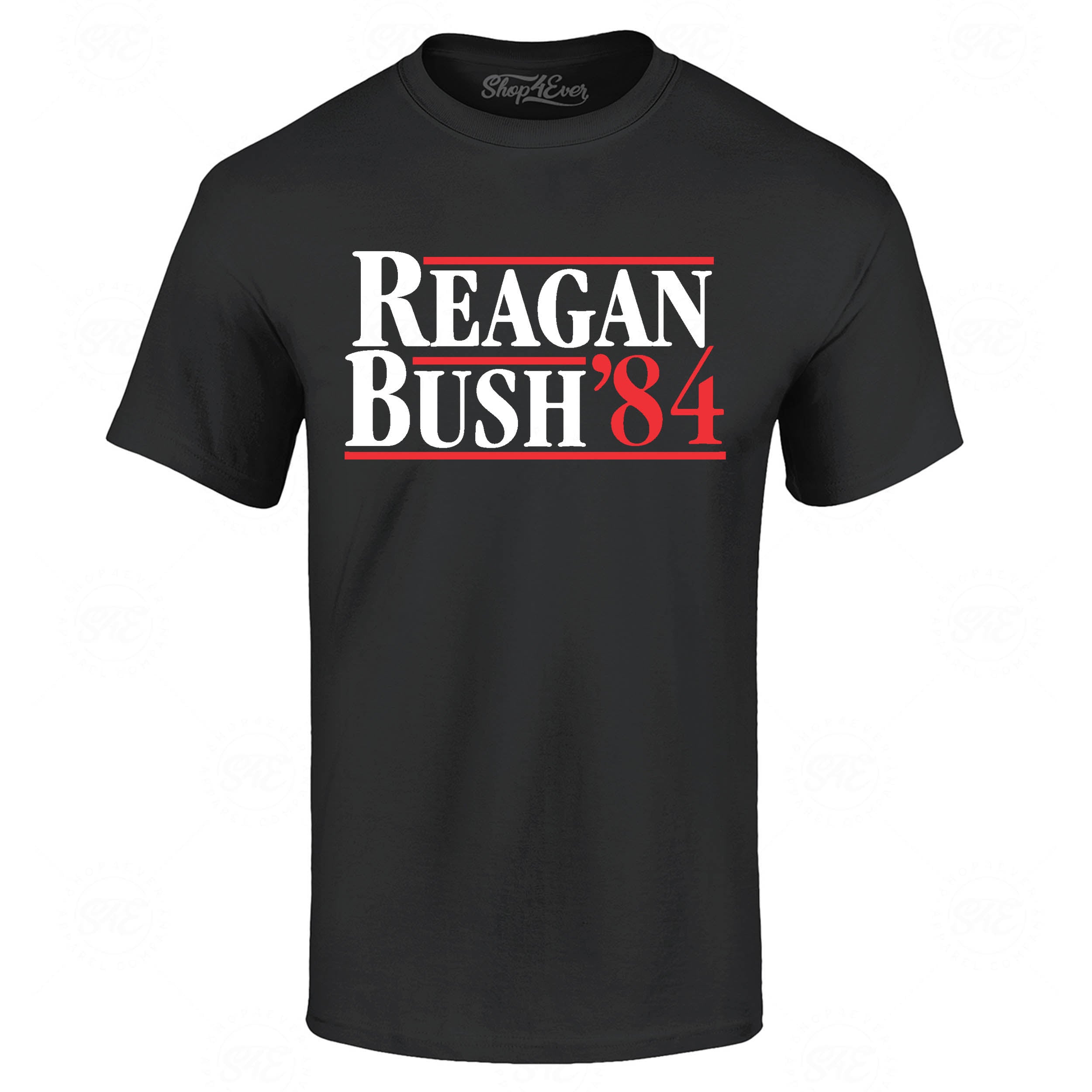 Reagan Bush 84 T-Shirt Presidential Campaign Shirts