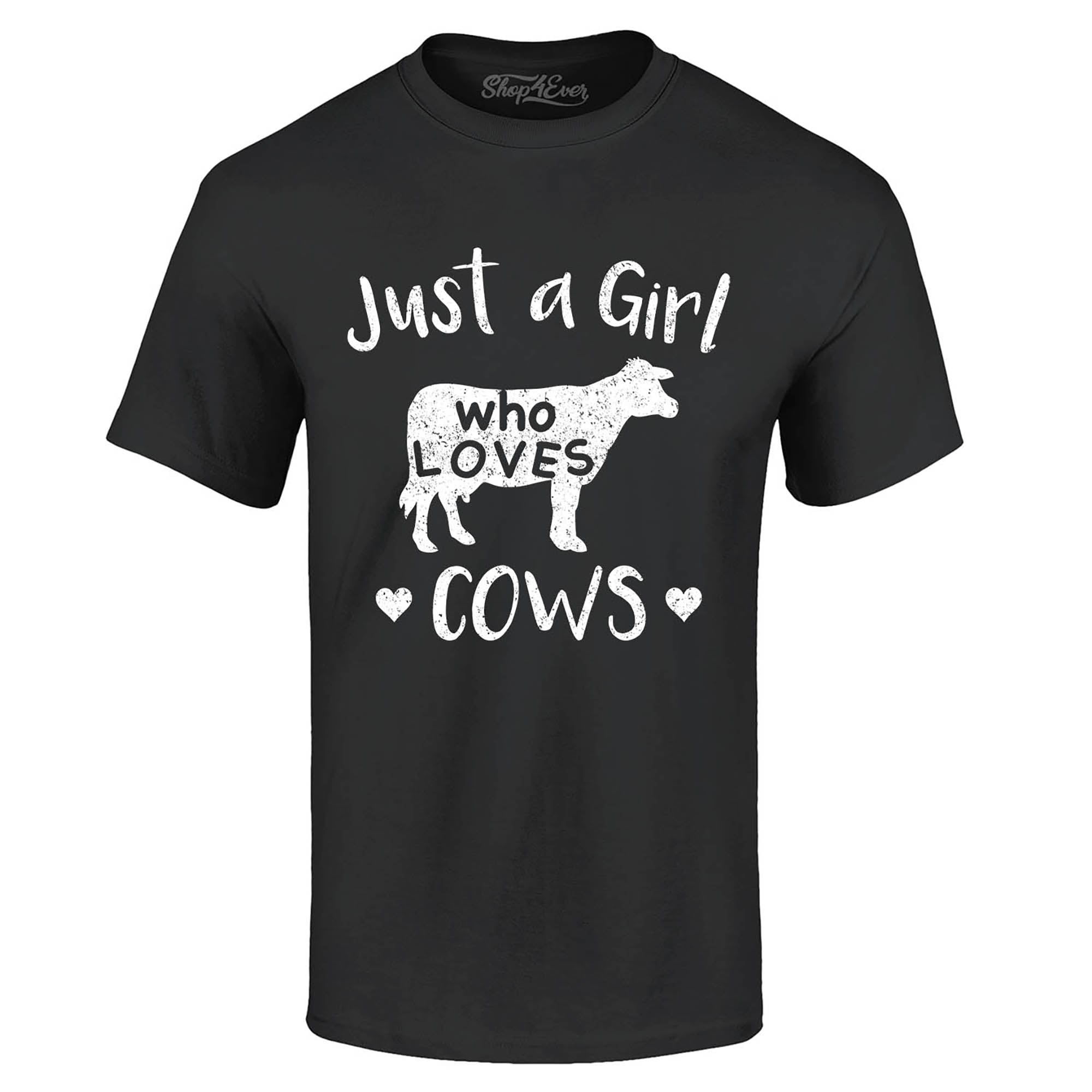 Just A Girl Who Loves Cows T-Shirt