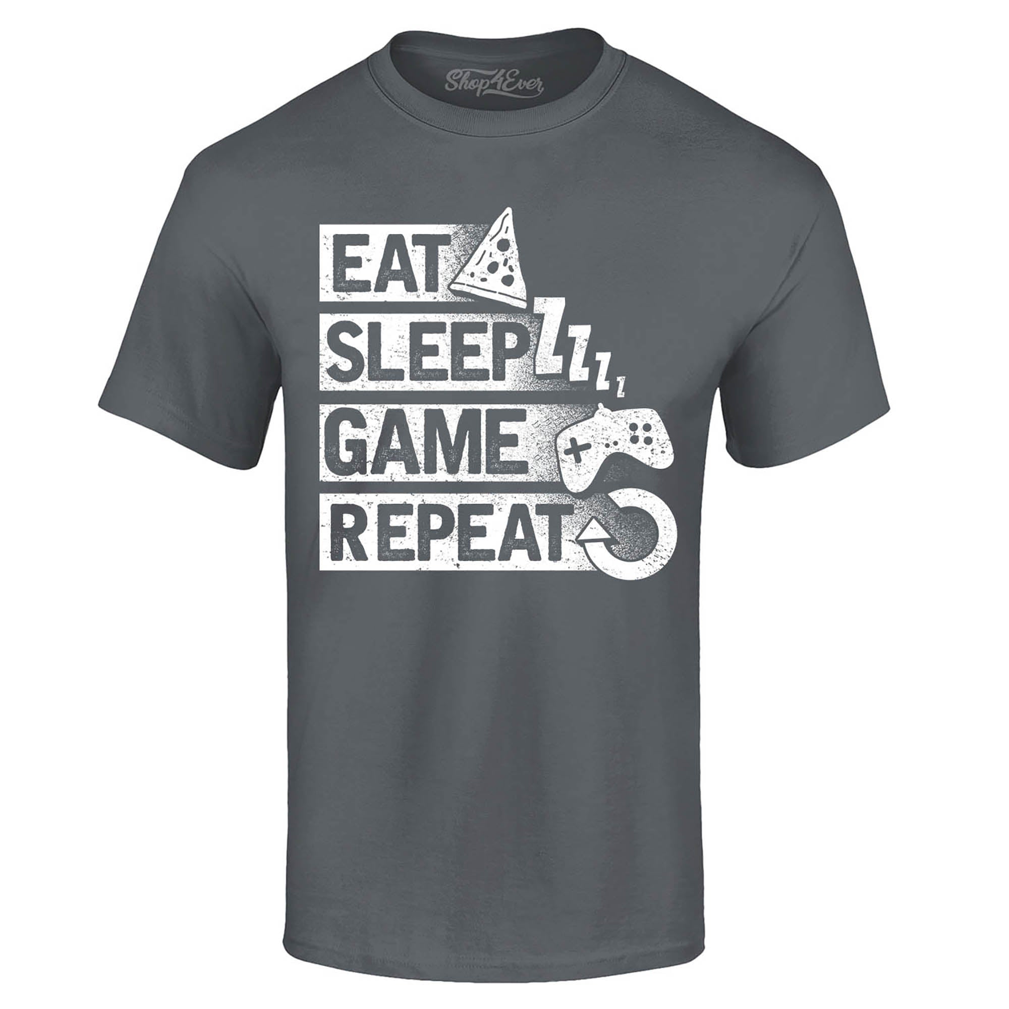 Eat Sleep Game Repeat Video Gamer Gaming T-Shirt