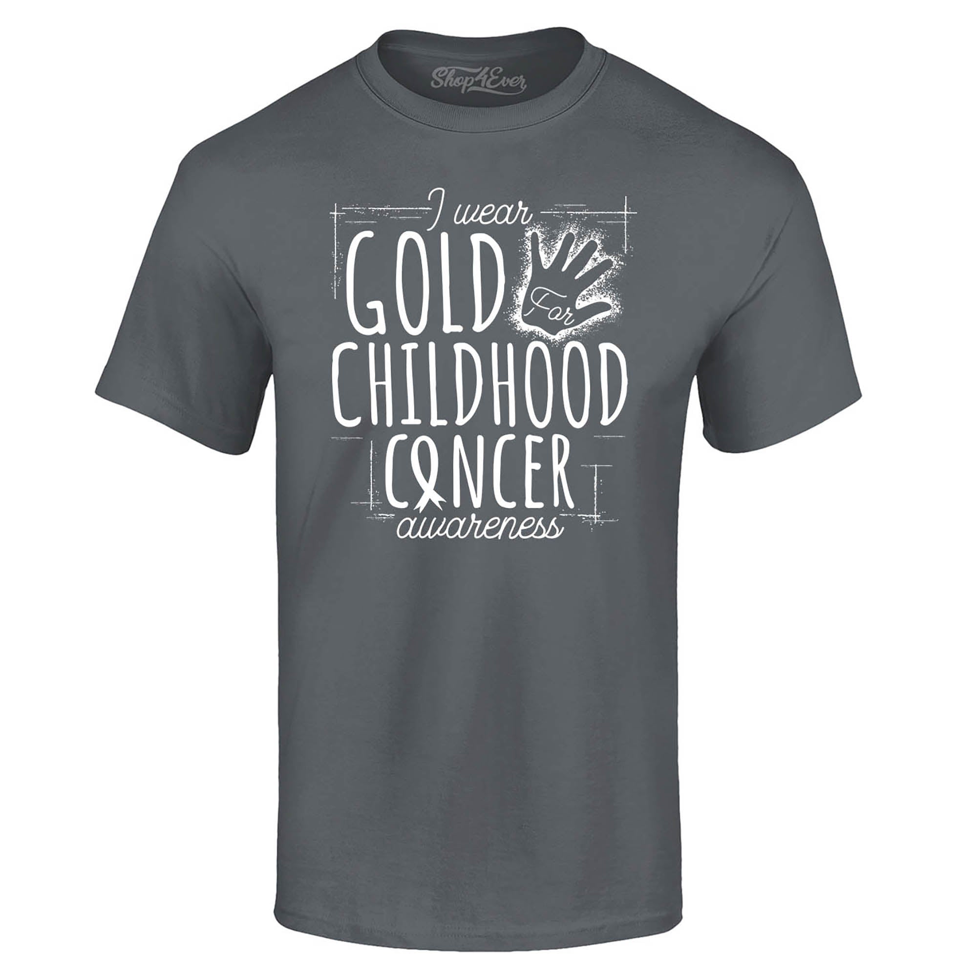 I Wear Gold for Childhood Cancer Awareness T-Shirt