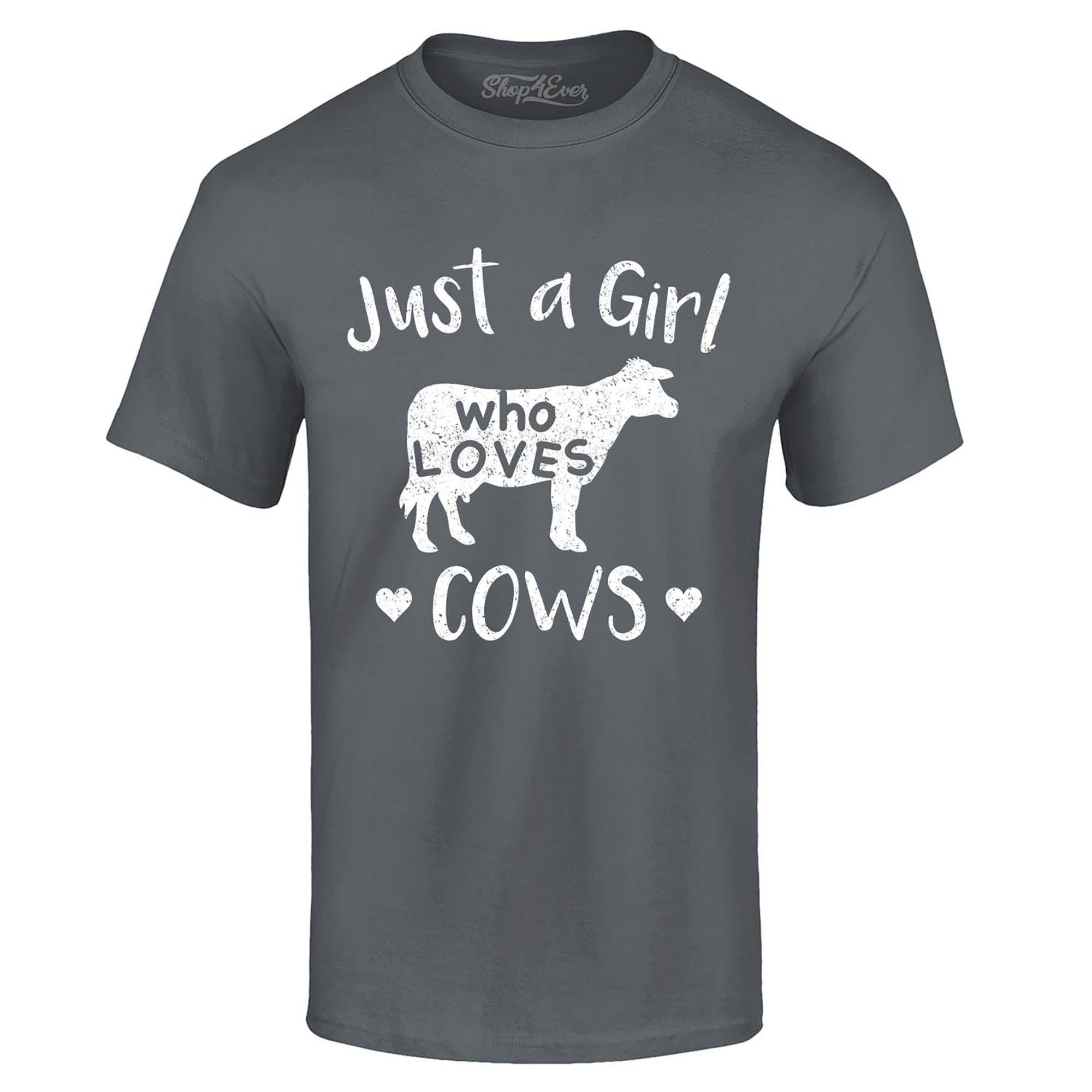 Just A Girl Who Loves Cows T-Shirt