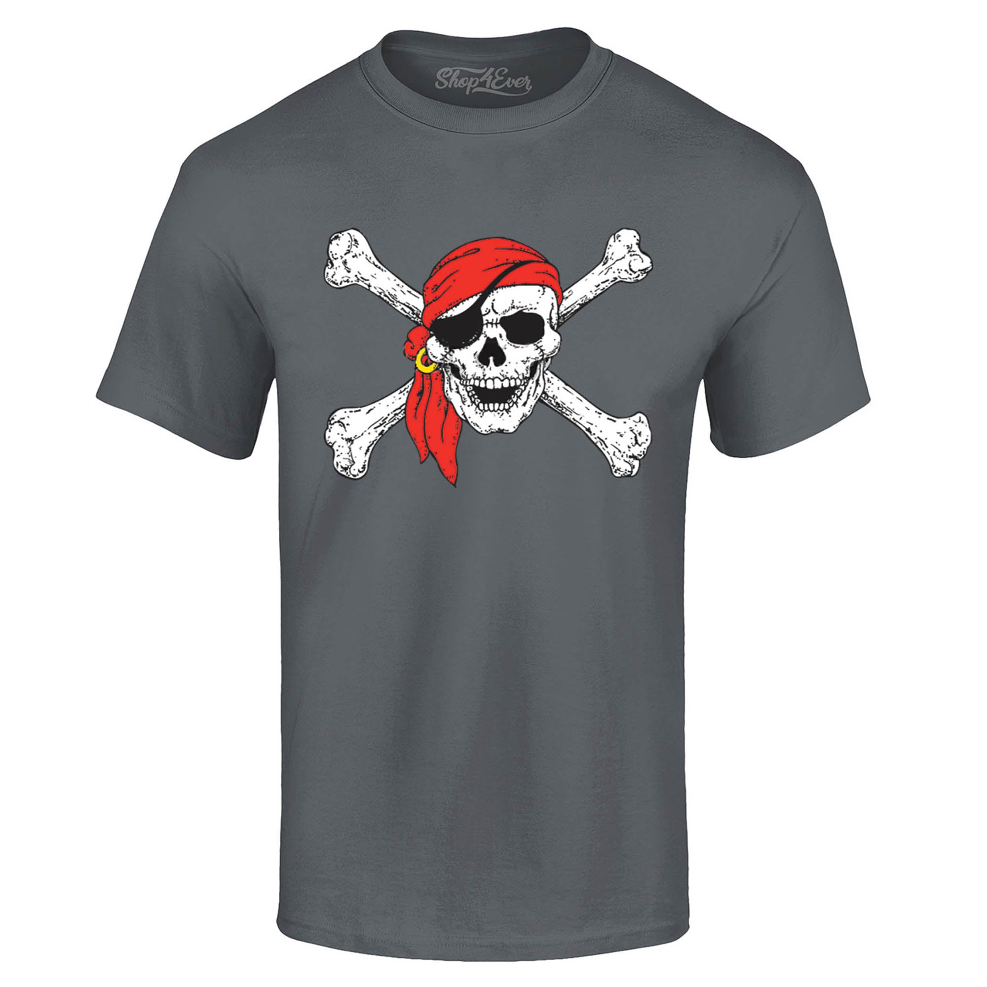Pirate Skull & Crossbones T-Shirt Pirate Flag Shirts