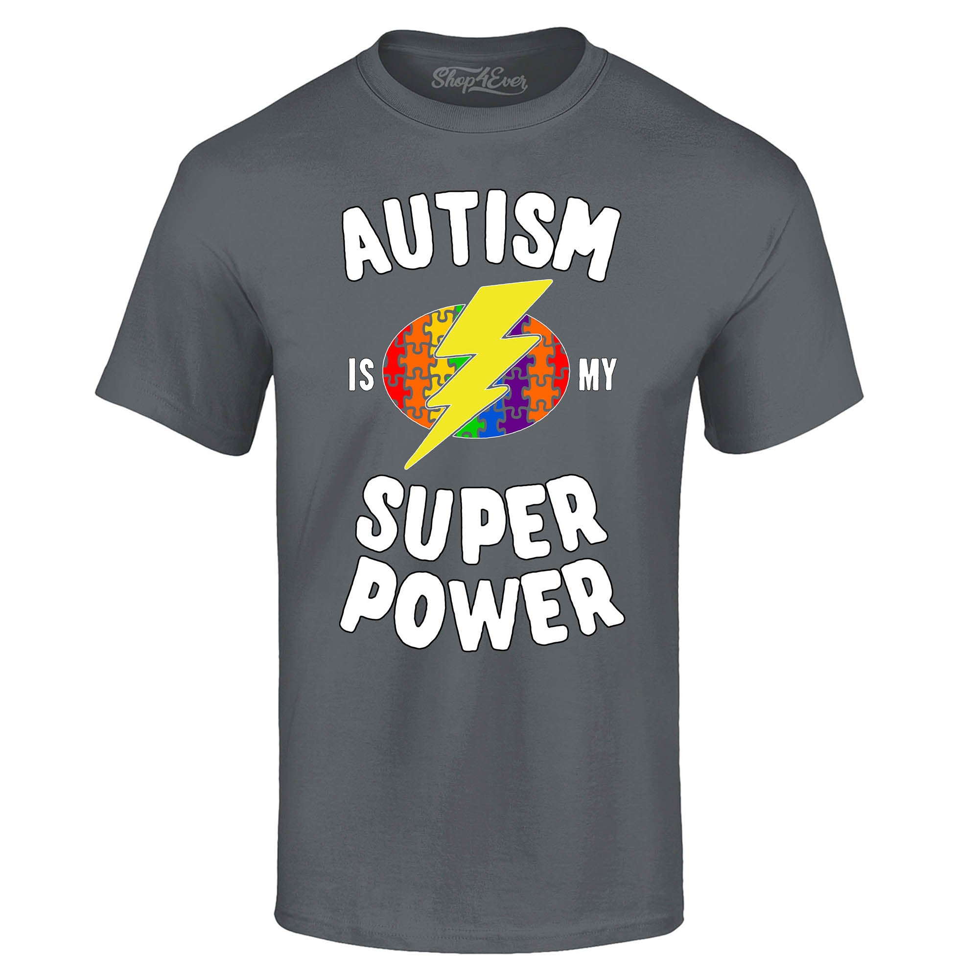 Autism is My Super Power T-Shirt Autism Awareness Shirts