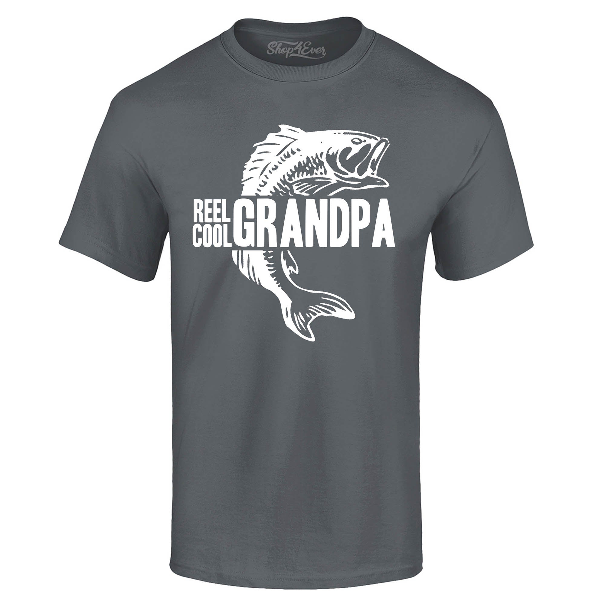 Reel Cool Grandpa Fishing Lake T-Shirt