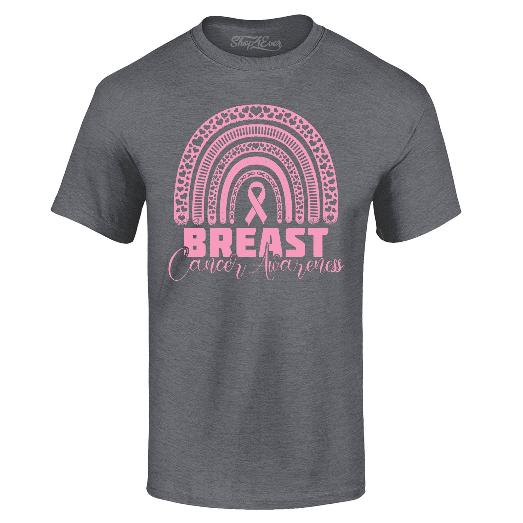 Breast Cancer Awareness Rainbow T-Shirt