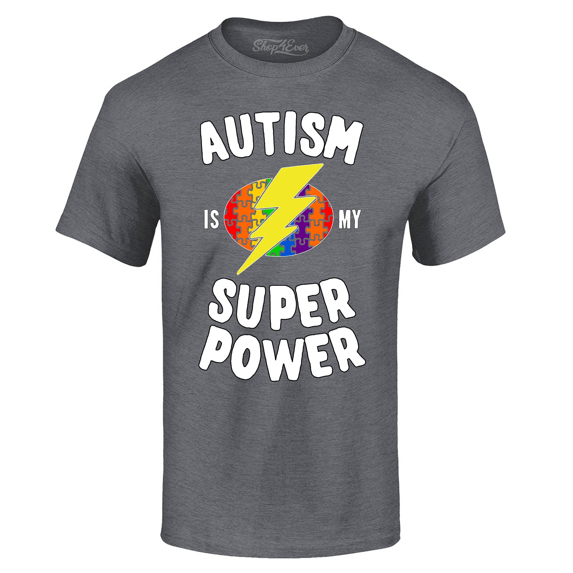 Autism is My Super Power T-Shirt Autism Awareness Shirts