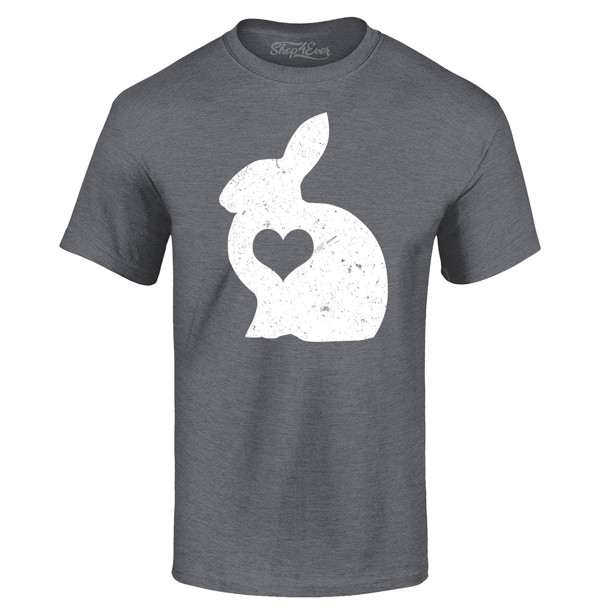 Easter Bunny Rabbit with Heart T-Shirt
