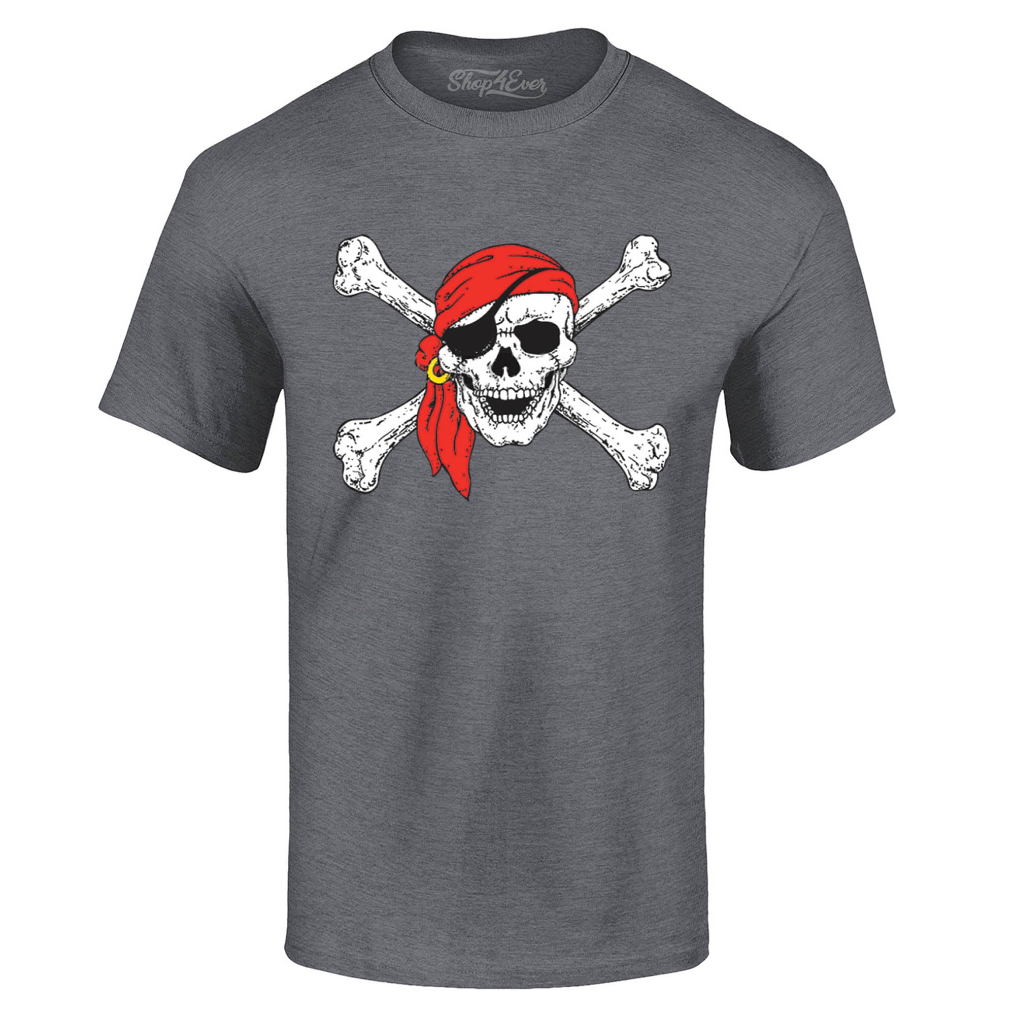 Pirate Skull & Crossbones T-Shirt Pirate Flag Shirts
