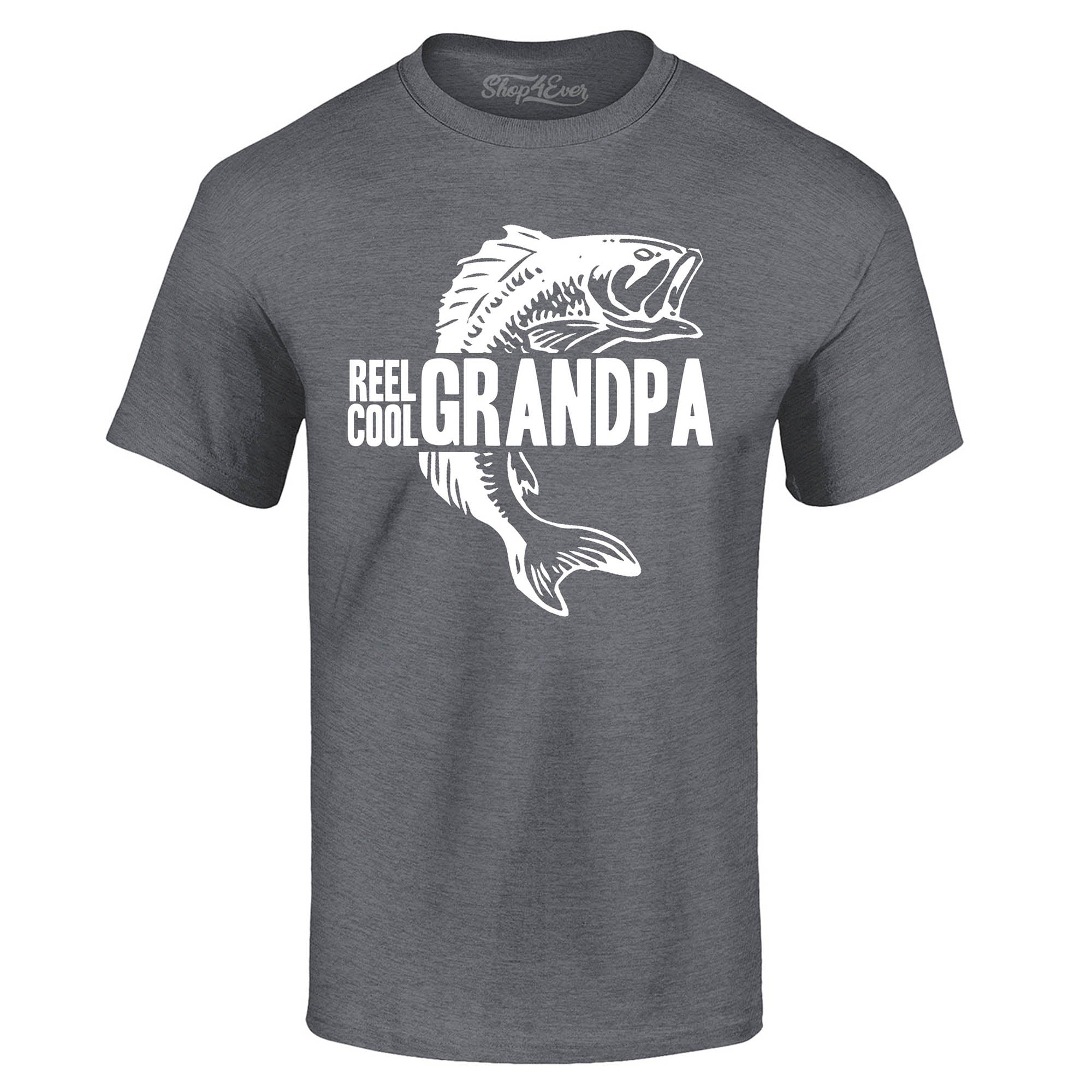Reel Cool Grandpa Fishing Lake T-Shirt
