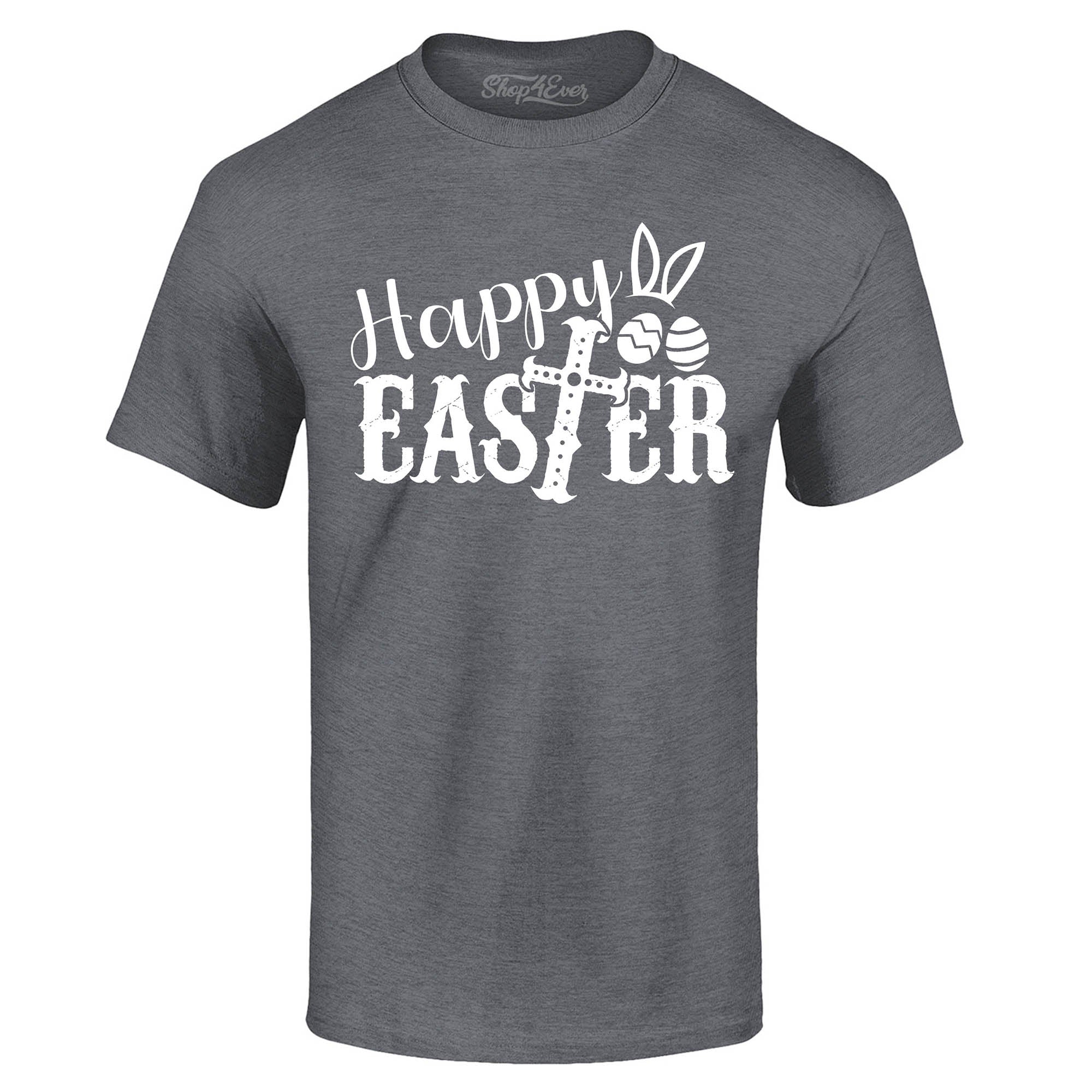 Happy Easter with Cross T-Shirt