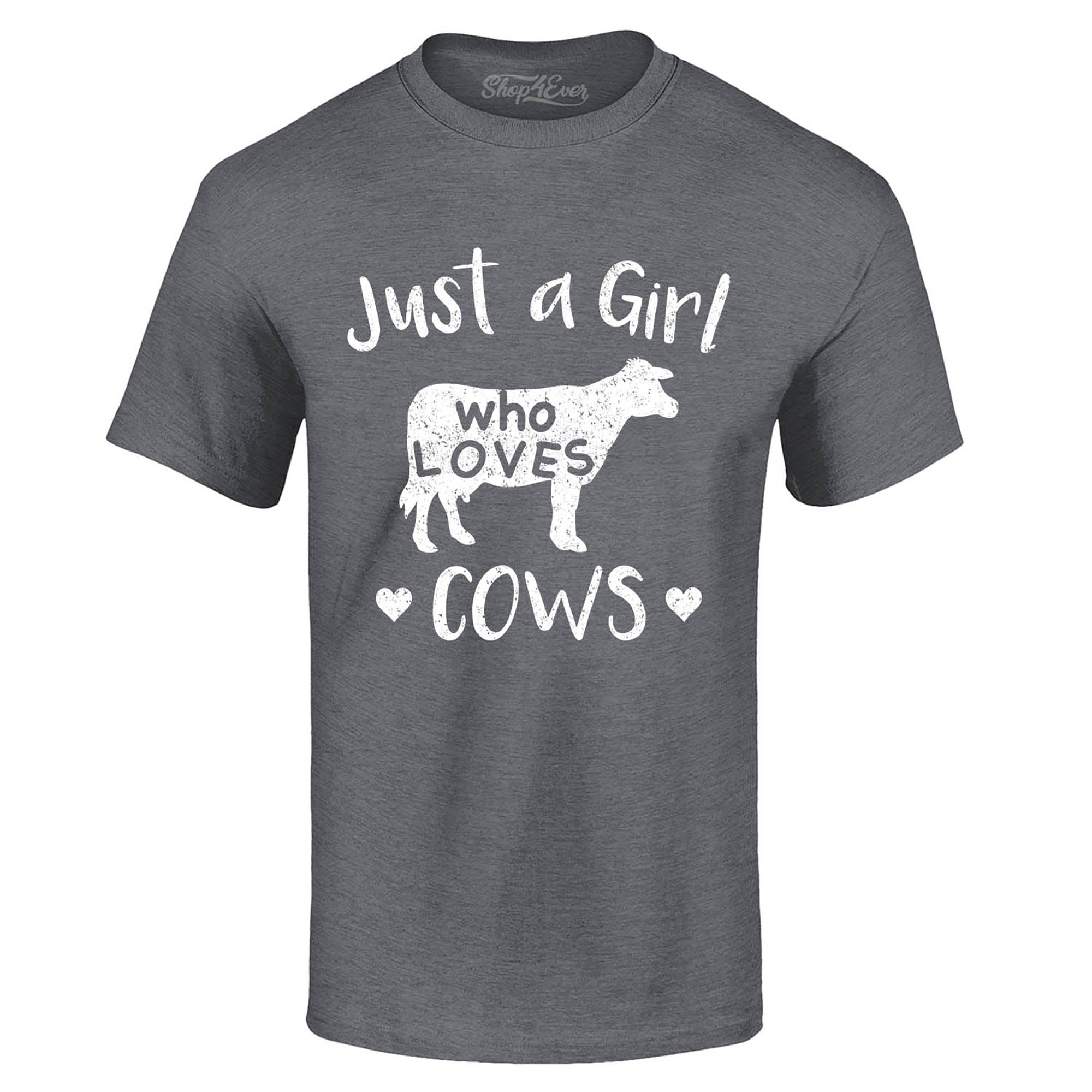 Just A Girl Who Loves Cows T-Shirt