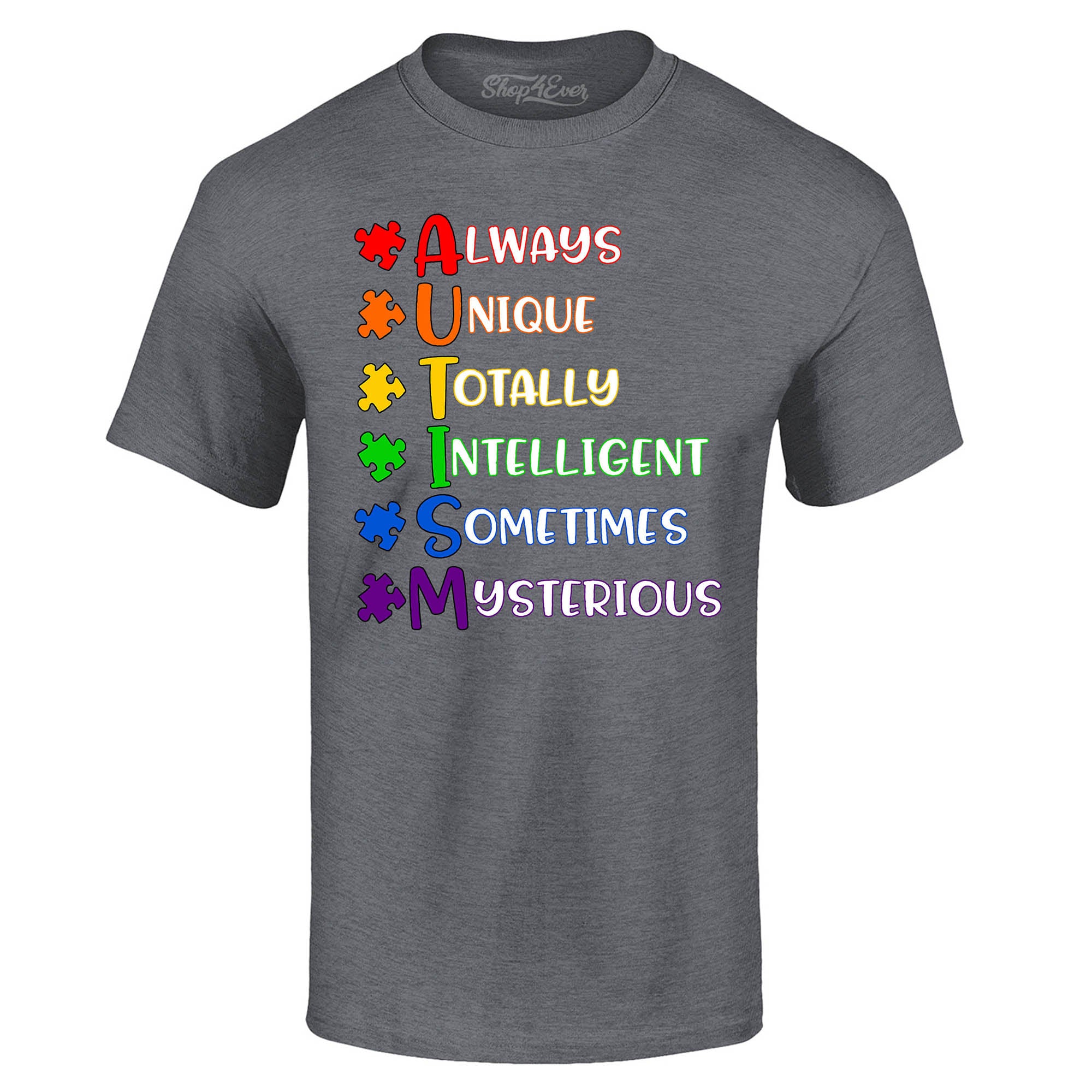 Always Unique T-Shirt Autism Awareness Shirts