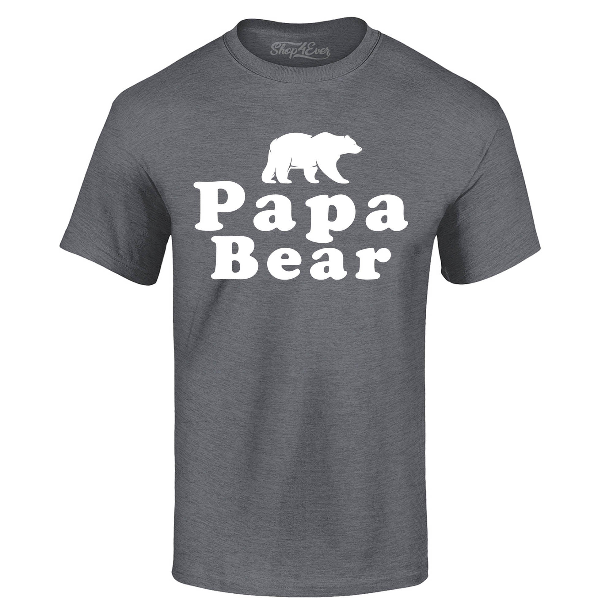 Papa Bear T-Shirt Father's Day Shirts