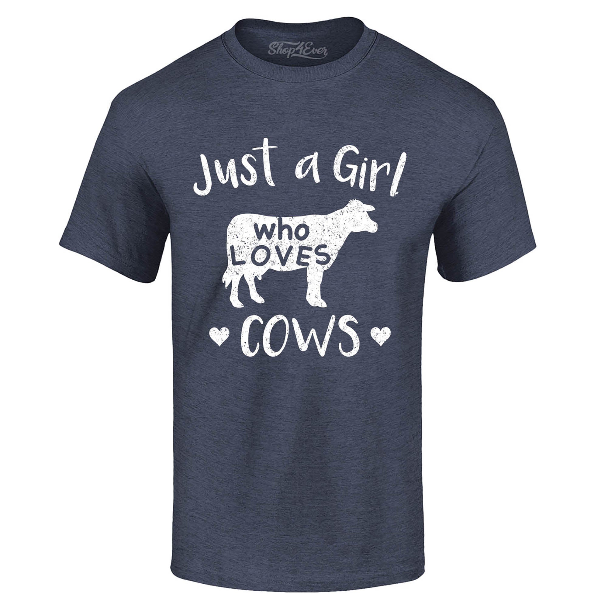Just A Girl Who Loves Cows T-Shirt