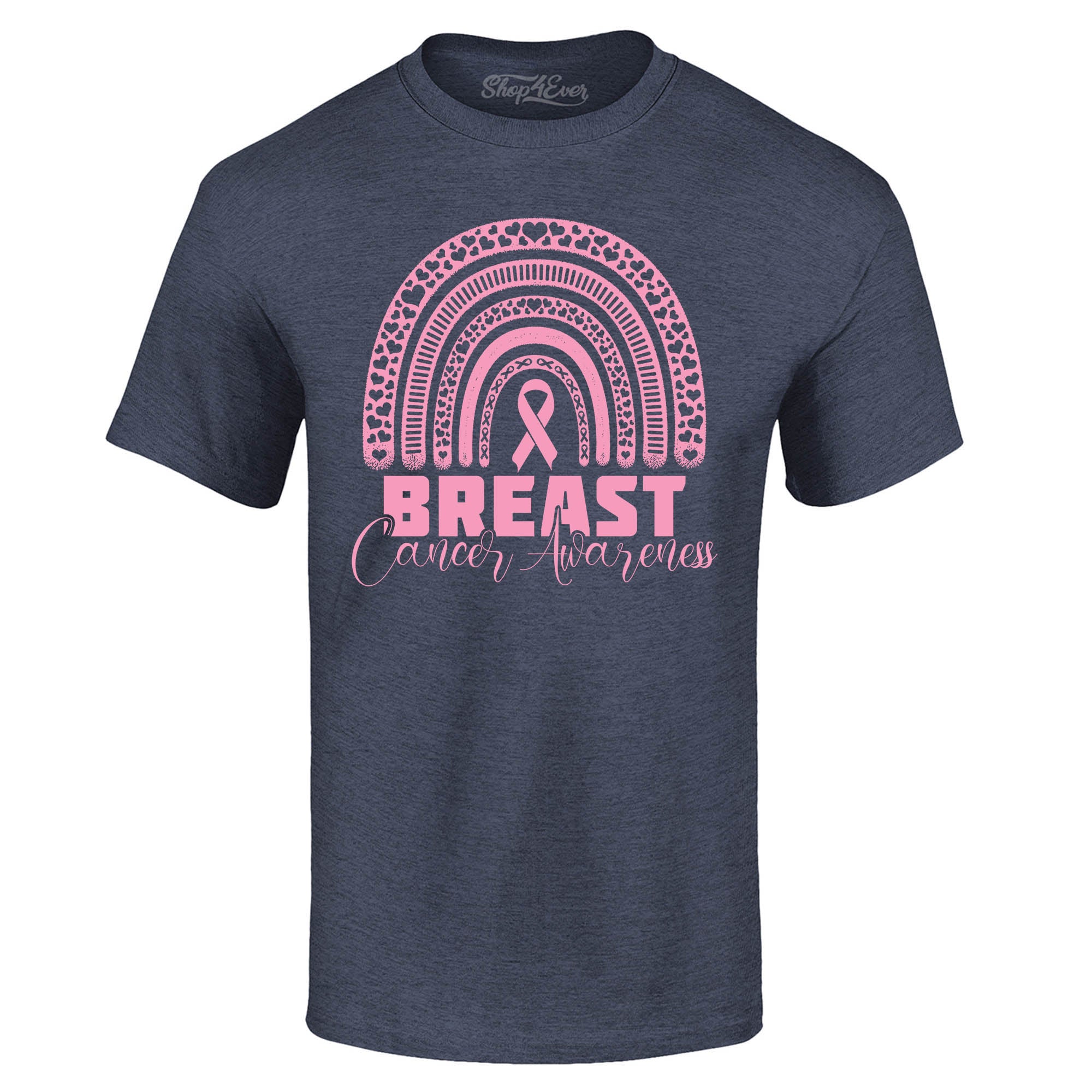 Breast Cancer Awareness Rainbow T-Shirt