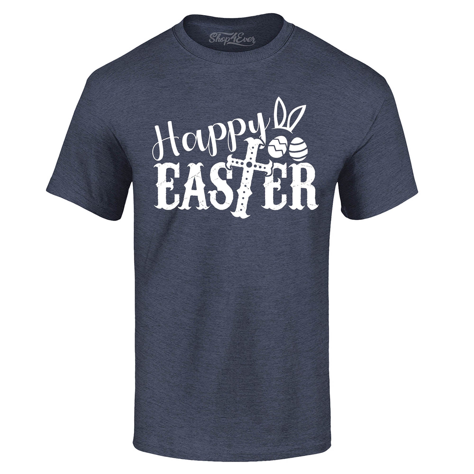 Happy Easter with Cross T-Shirt